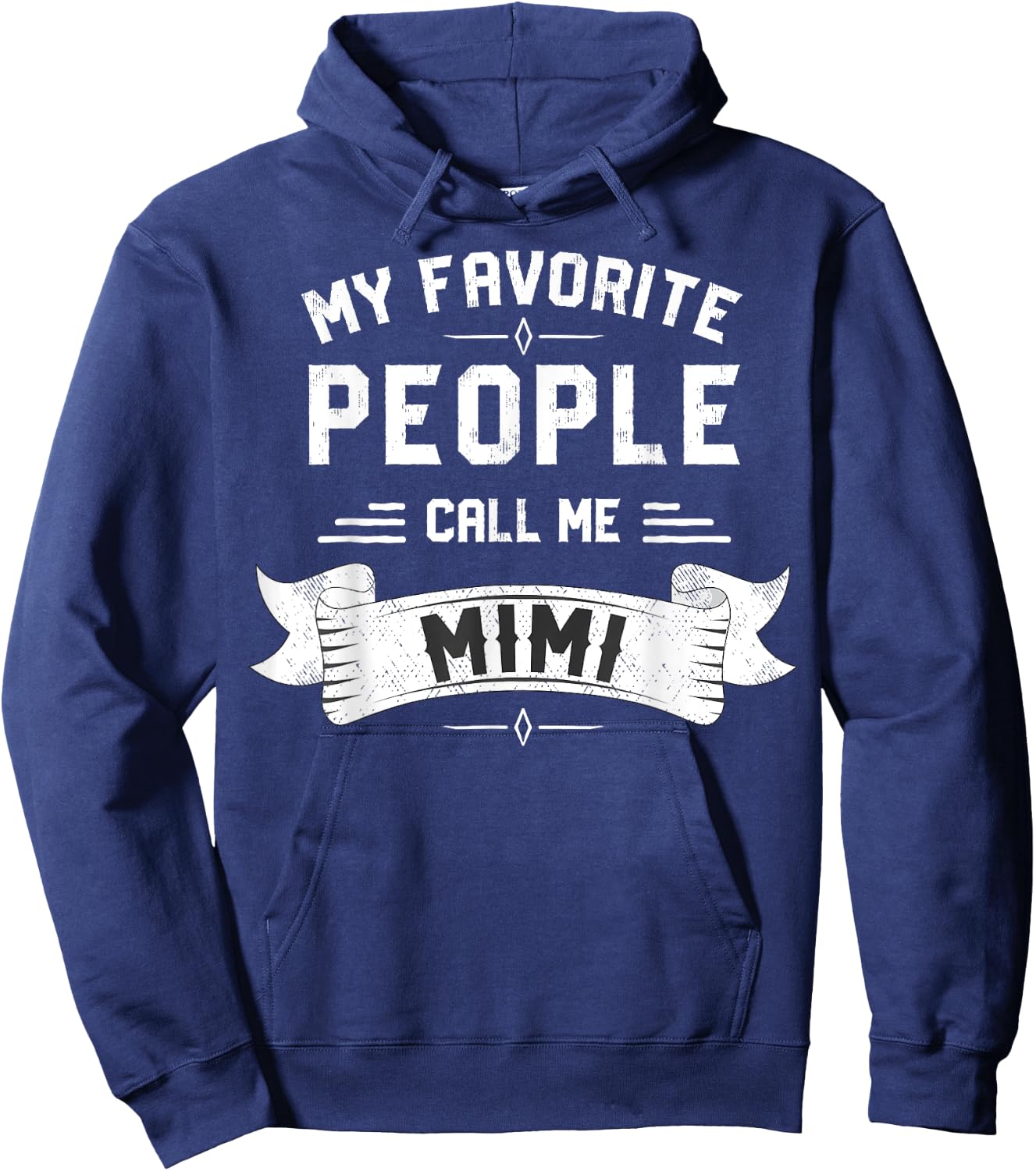 My Favorite People Call Me Mimi Shirt Hoodie - Hoodie | Navy