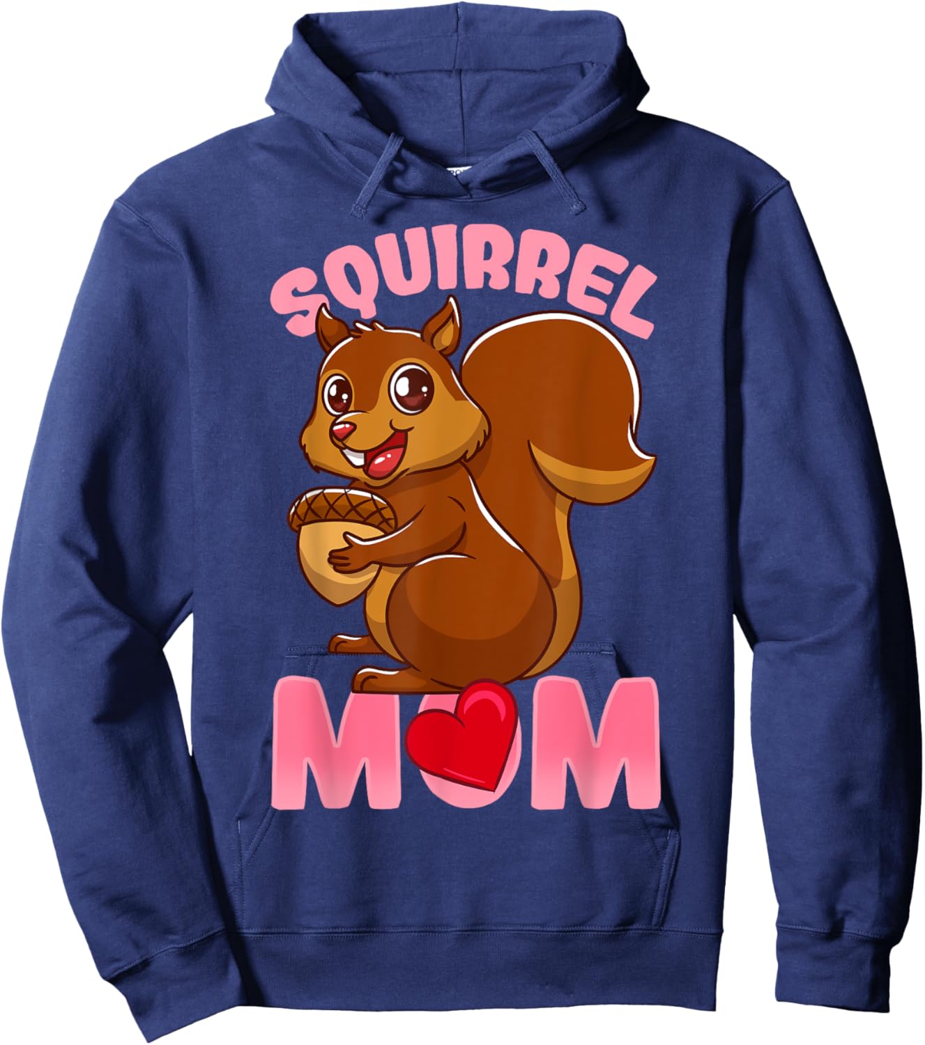 Squirrel Mom Owner Gift Hoodie - Hoodie | Navy