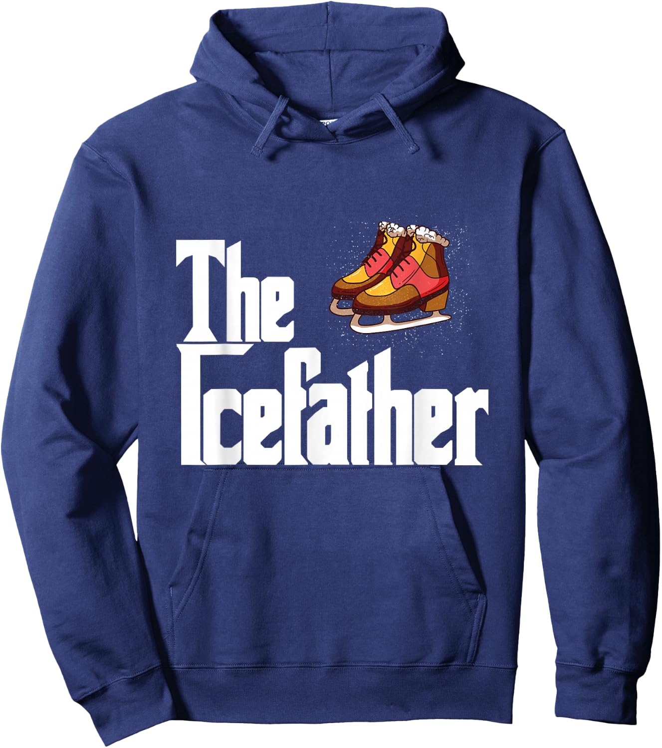 Ice Skating Spiral Synchronize Movements Axel Hoodie - Hoodie | Navy