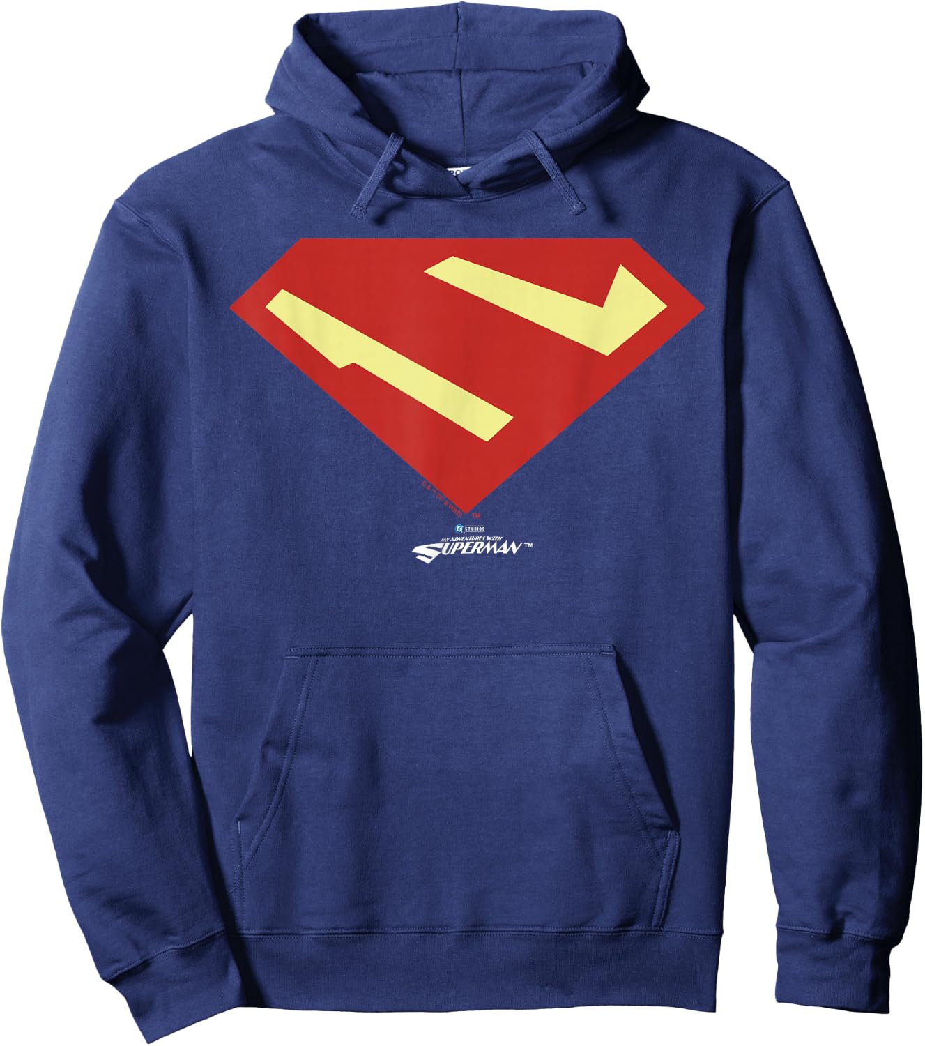 My Adventures with Superman Shield Hoodie - Hoodie | Navy