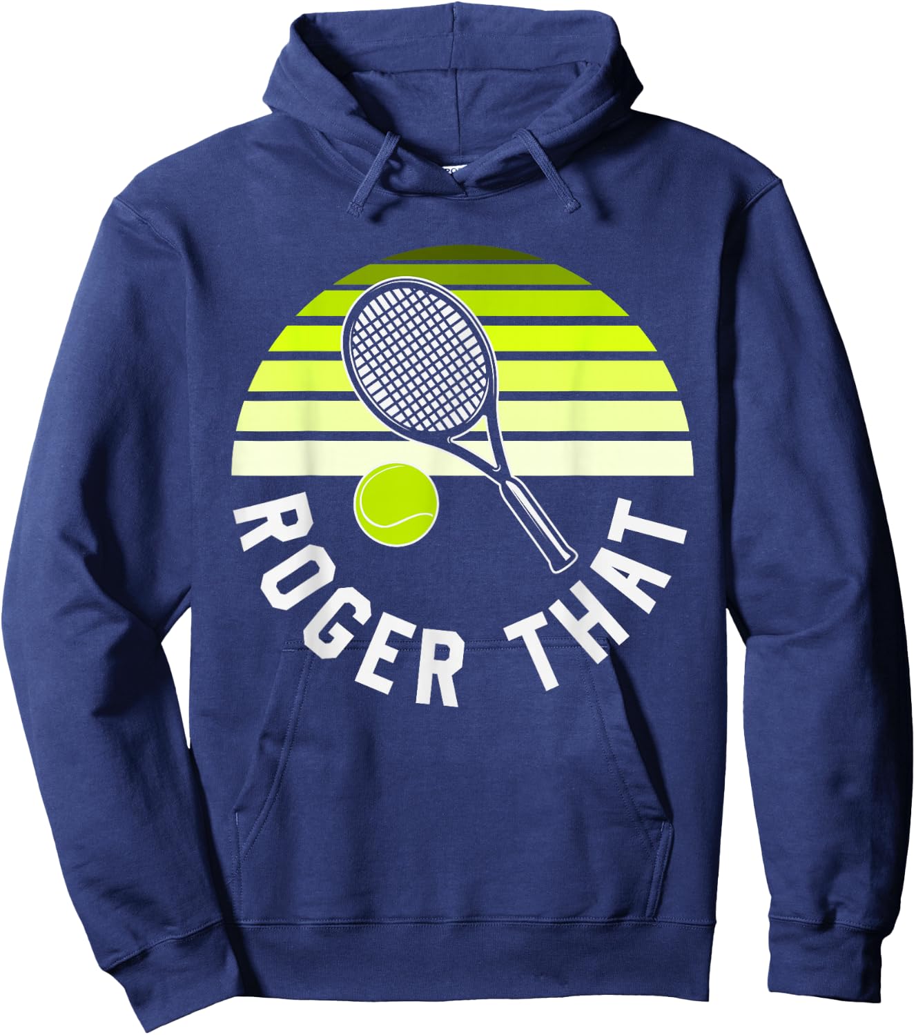 Roger That, Funny Tennis Hoodie - Hoodie | Navy