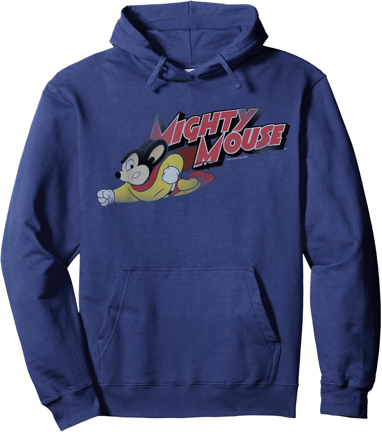 Mighty Mouse Mighty Retro Hoodie - Hoodie | Navy
