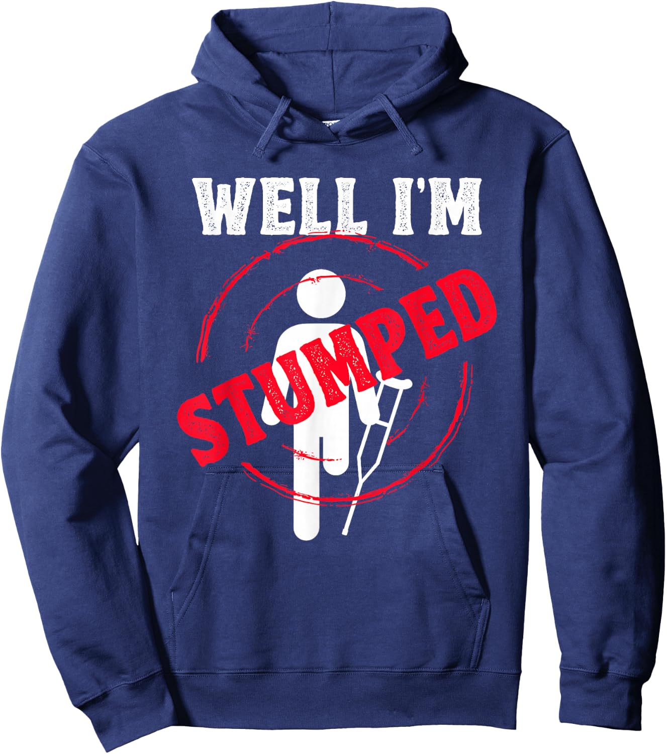 I'm amazed amputation Hoodie - Hoodie | Navy