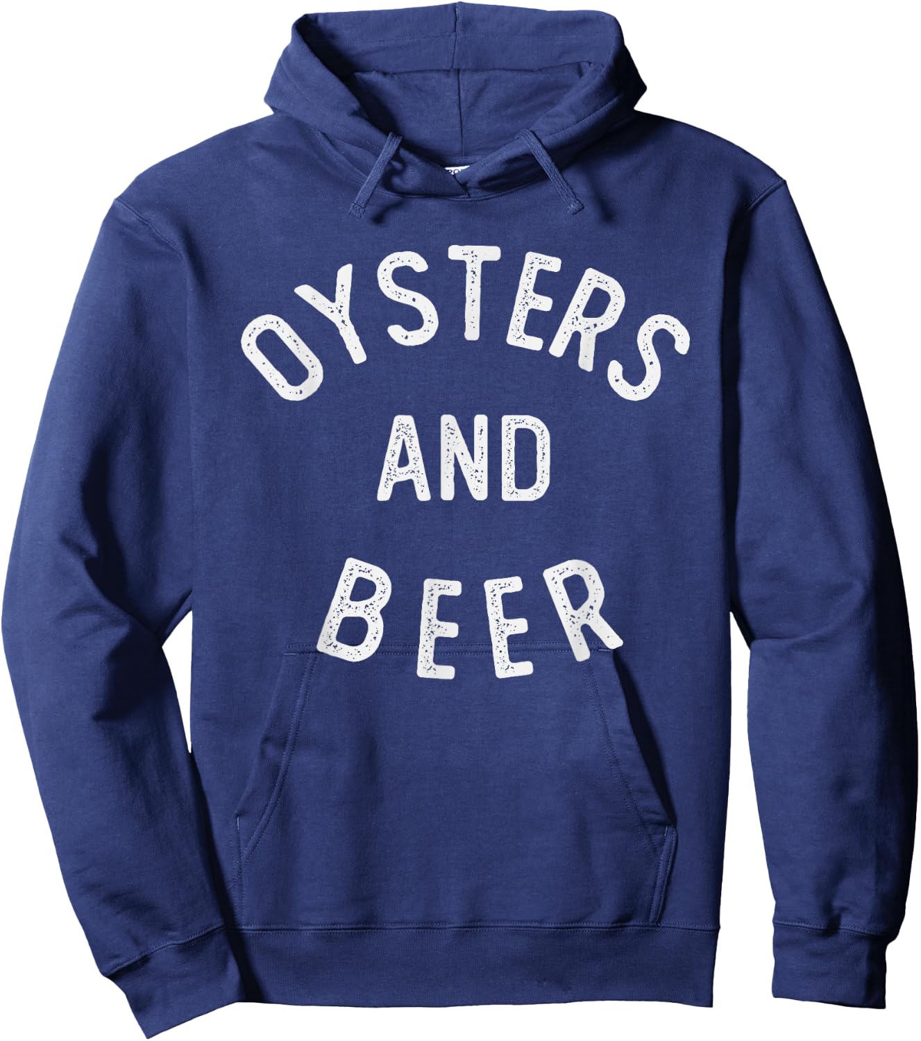 Oysters and Beer Hoodie - Hoodie | Navy