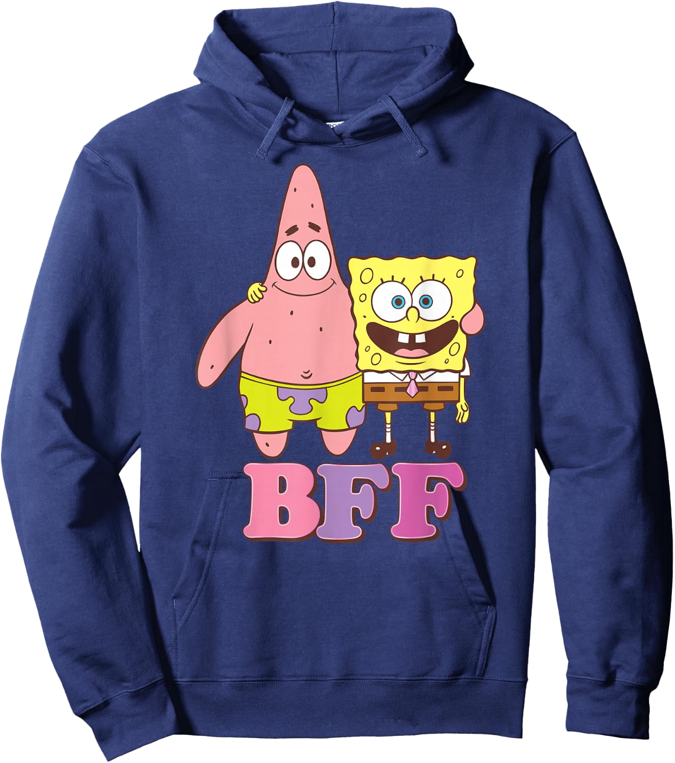 Spongebob Squarepants - and Patrick BFF Hoodie - Hoodie | Navy