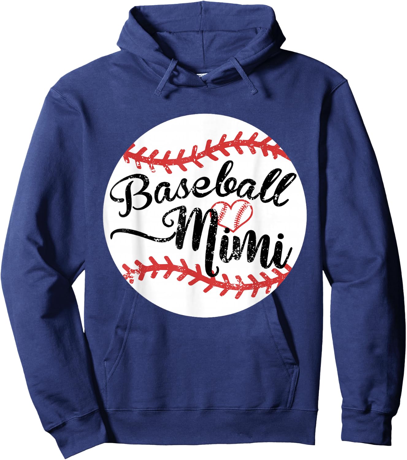 Proud Baseball Mimi Shirt Hoodie - Hoodie | Navy