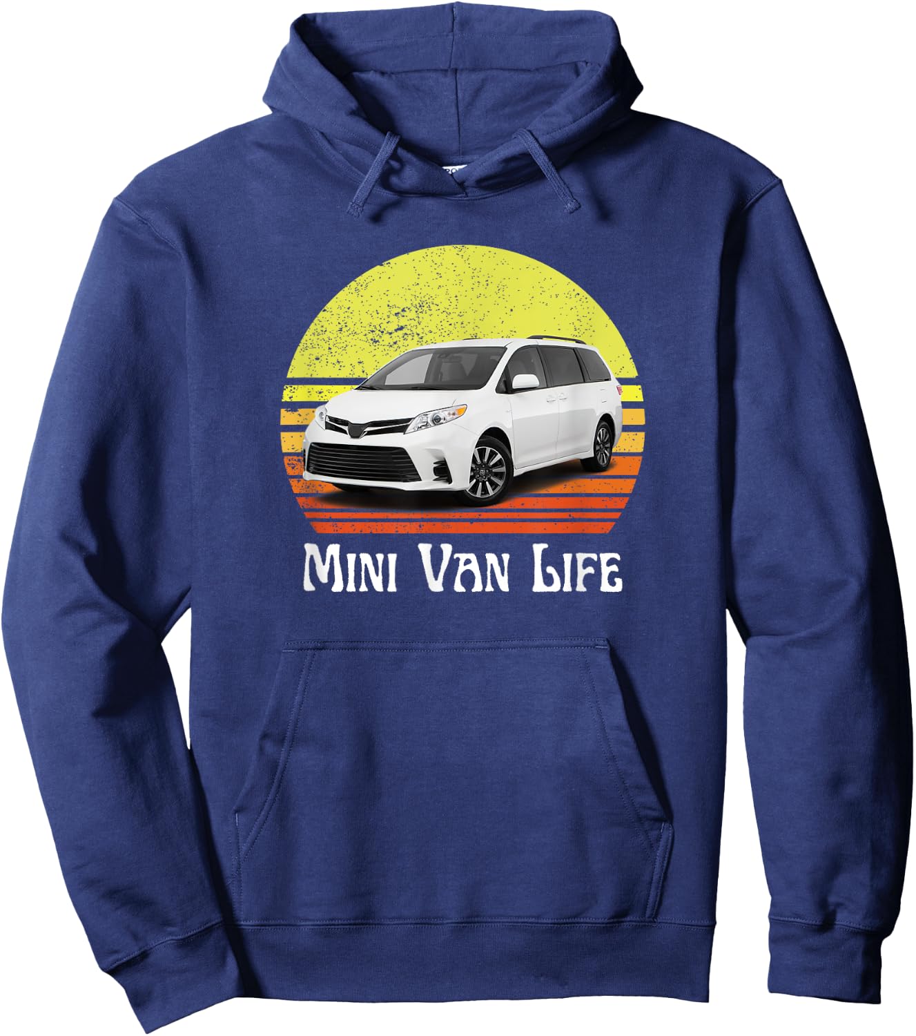 Mini Van Life Soccer Mom Dad Parent For Parents Hoodie - Hoodie | Navy