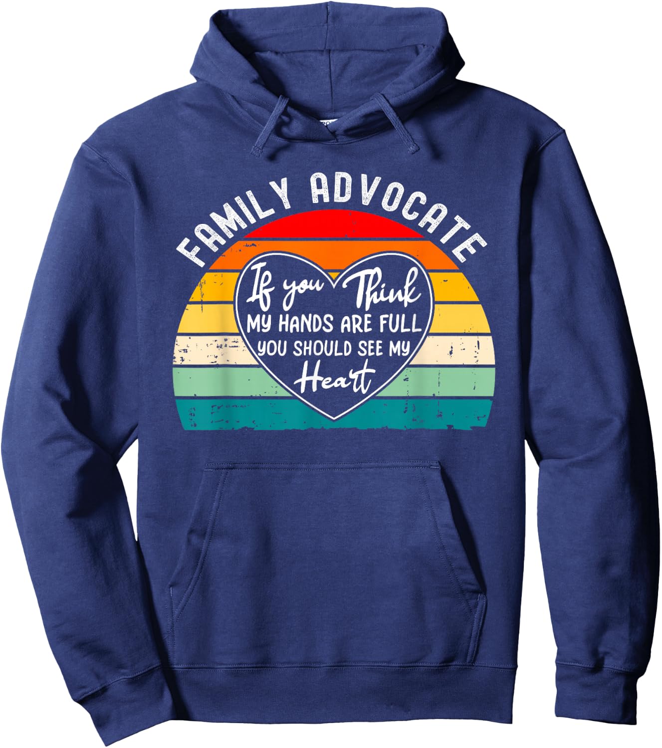 Appreciation of the Family Lawyer Thank You Hoodie - Hoodie | Navy