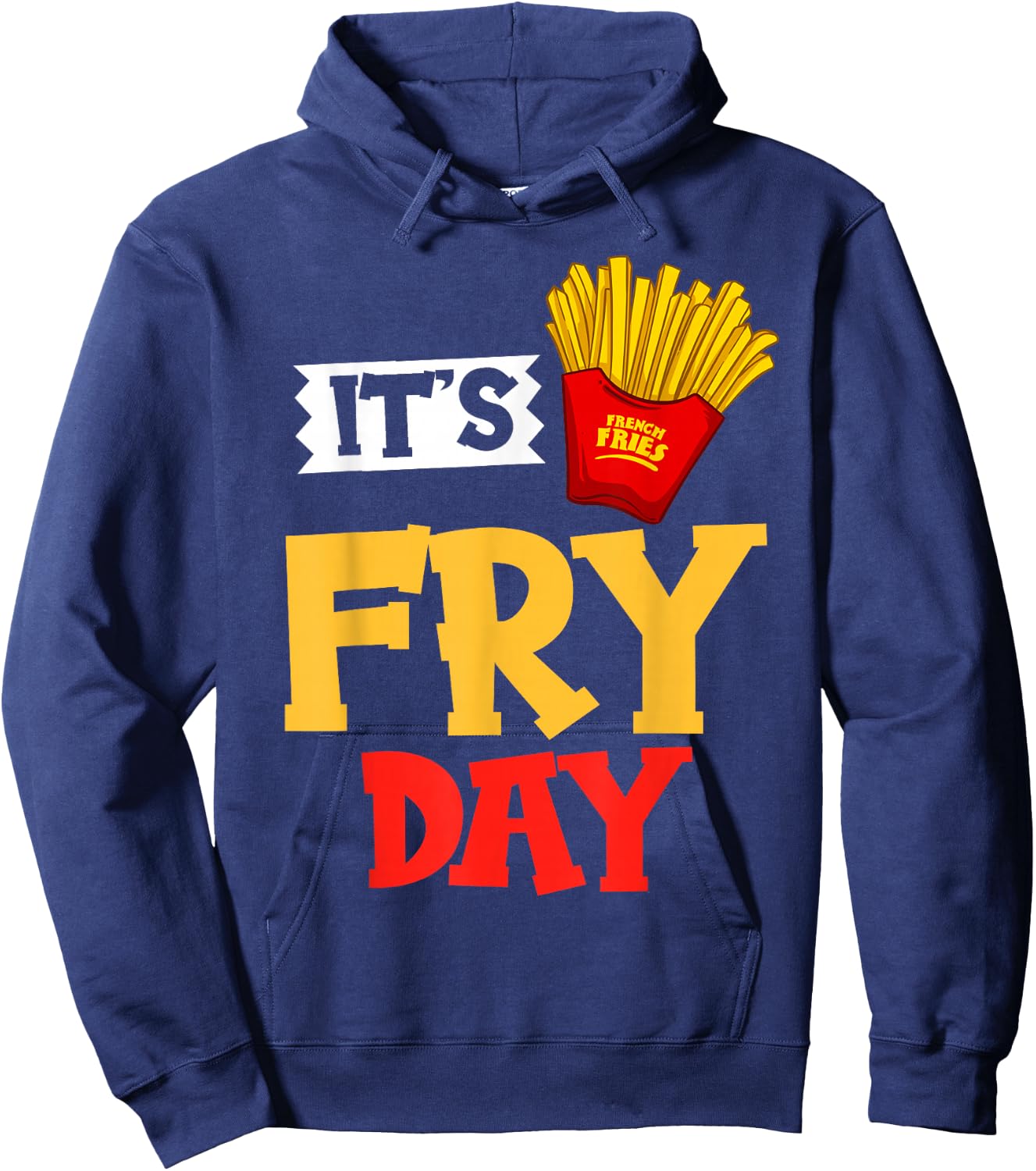 French Fries Fryer Cutter Recipe Oven Hoodie - Hoodie | Navy