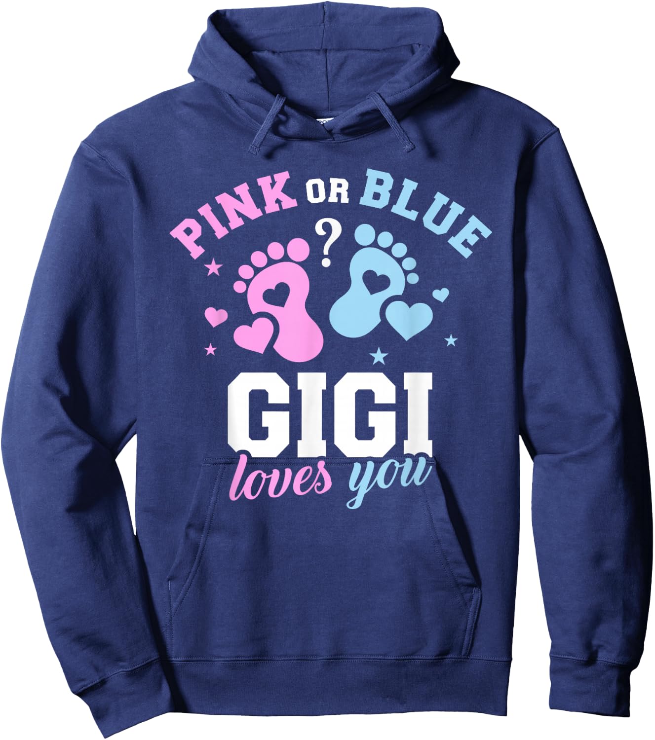 Gender Reveal Gigi Hoodie - Hoodie | Navy