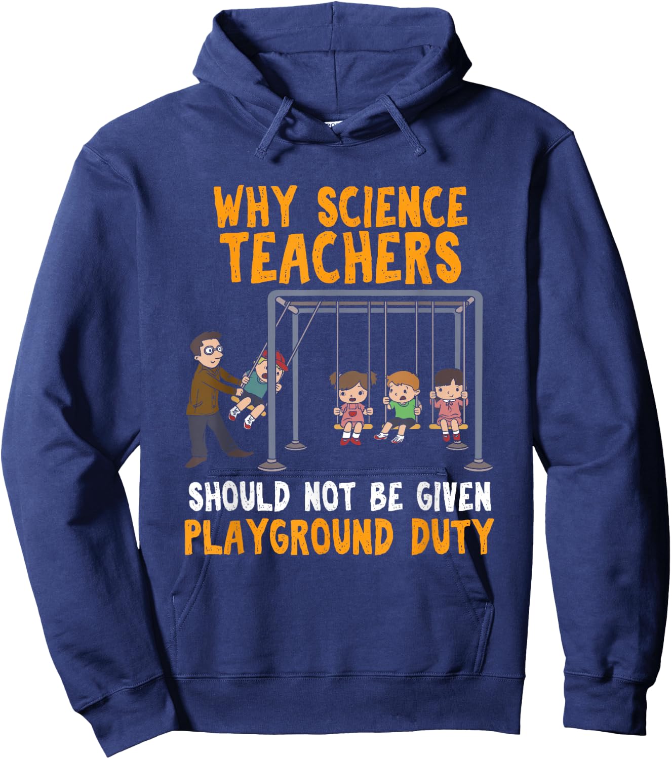 Science Physicist Chemist Teacher Vintage Small Hoodie - Hoodie | Navy