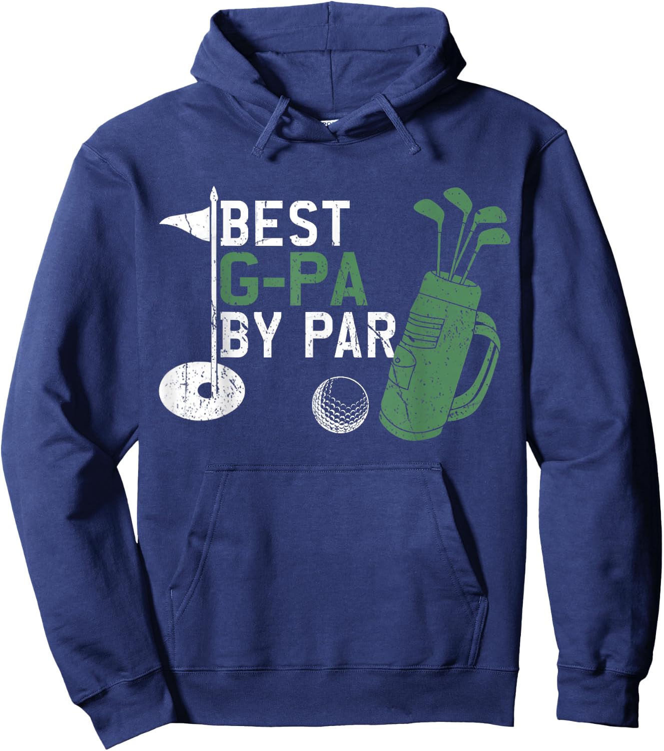 Best G-Pa By Par Golf Lover Fathers Day Hoodie - Hoodie | Navy