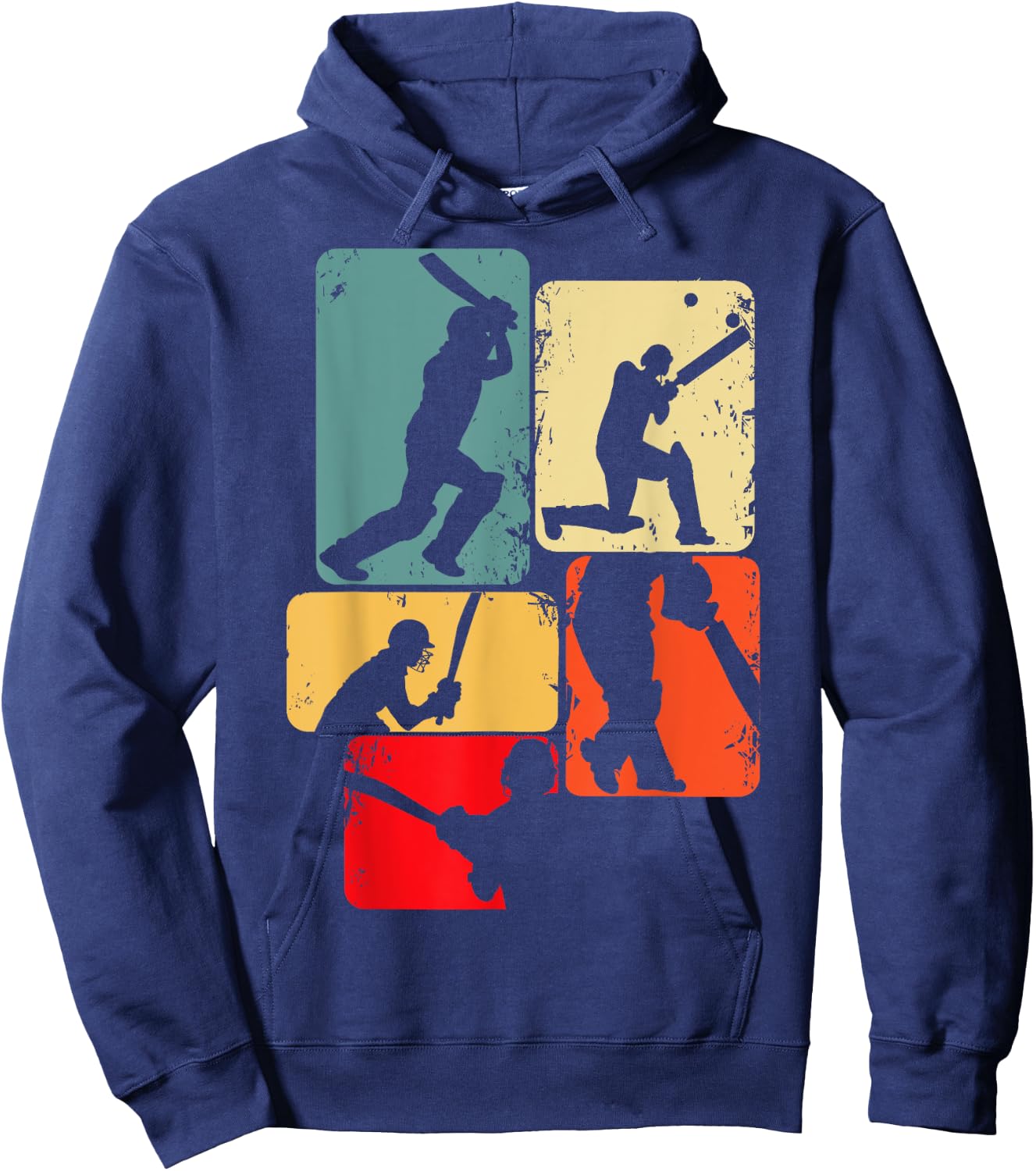 Cricket Boys Kids Men Youth Hoodie - Hoodie | Navy