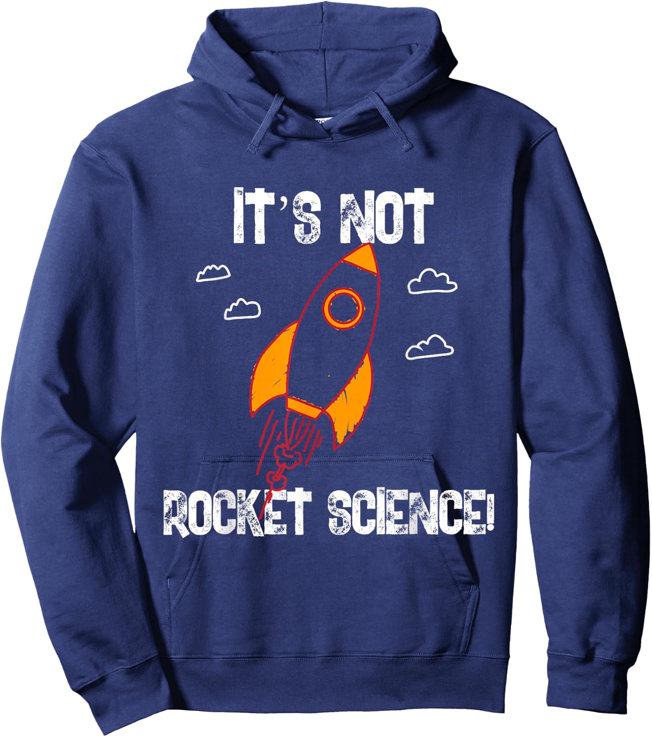 It's Not Rocket Science Hoodie - Hoodie | Navy