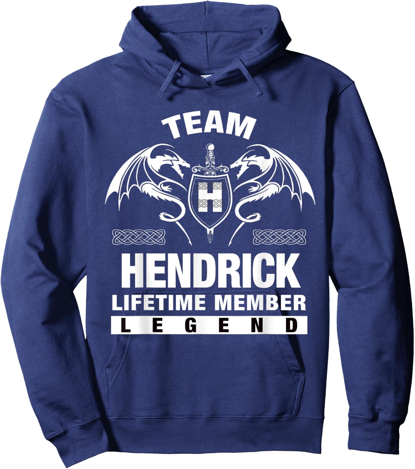 Team HENDRICK Lifetime Member Gifts Hoodie - Hoodie | Navy