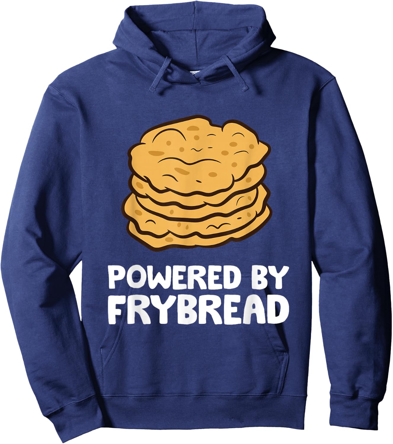 Powered By Frybread Hoodie - Hoodie | Navy