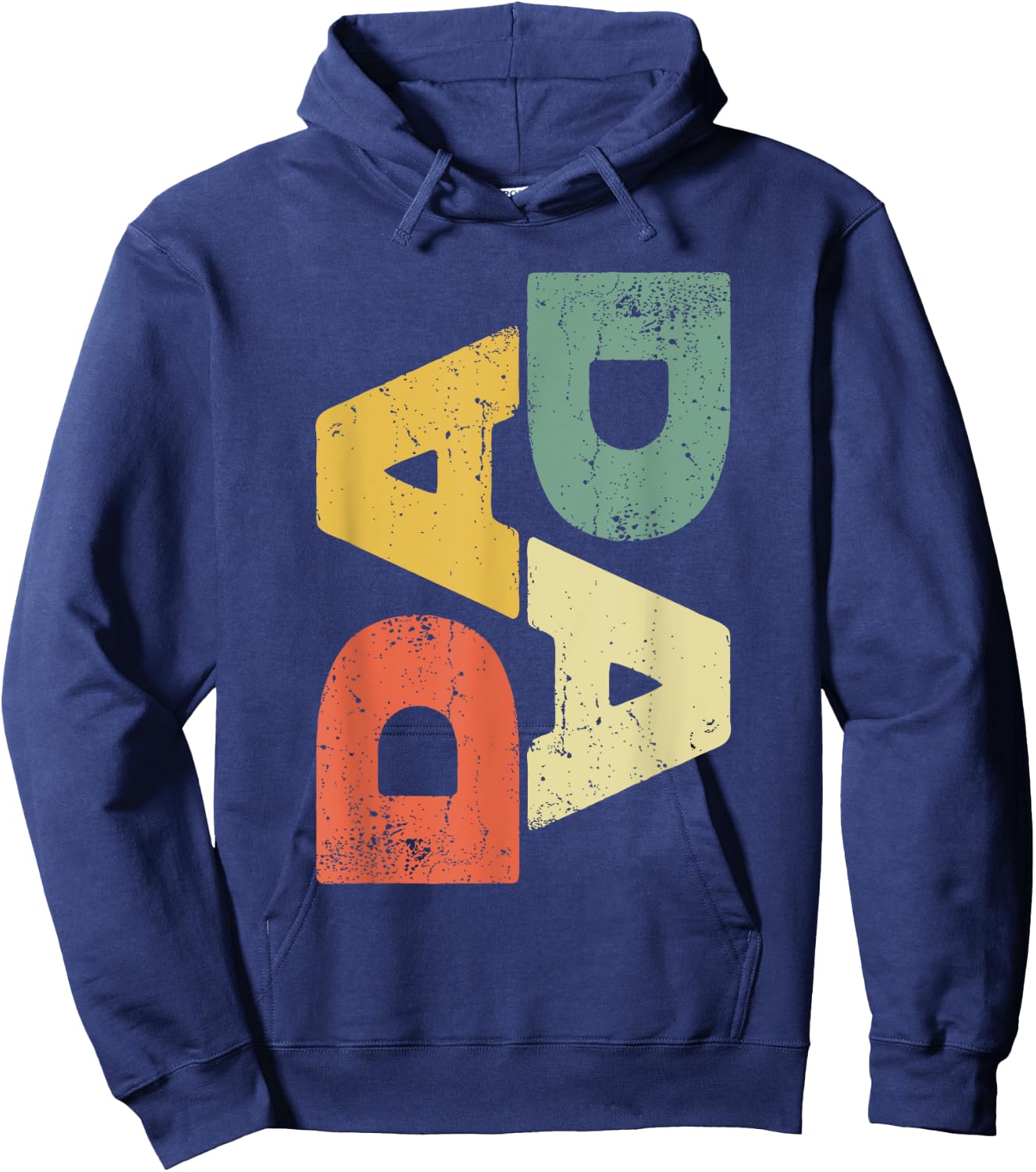 DADA Shirt Men Dad Fathers Day Hoodie - Hoodie | Navy