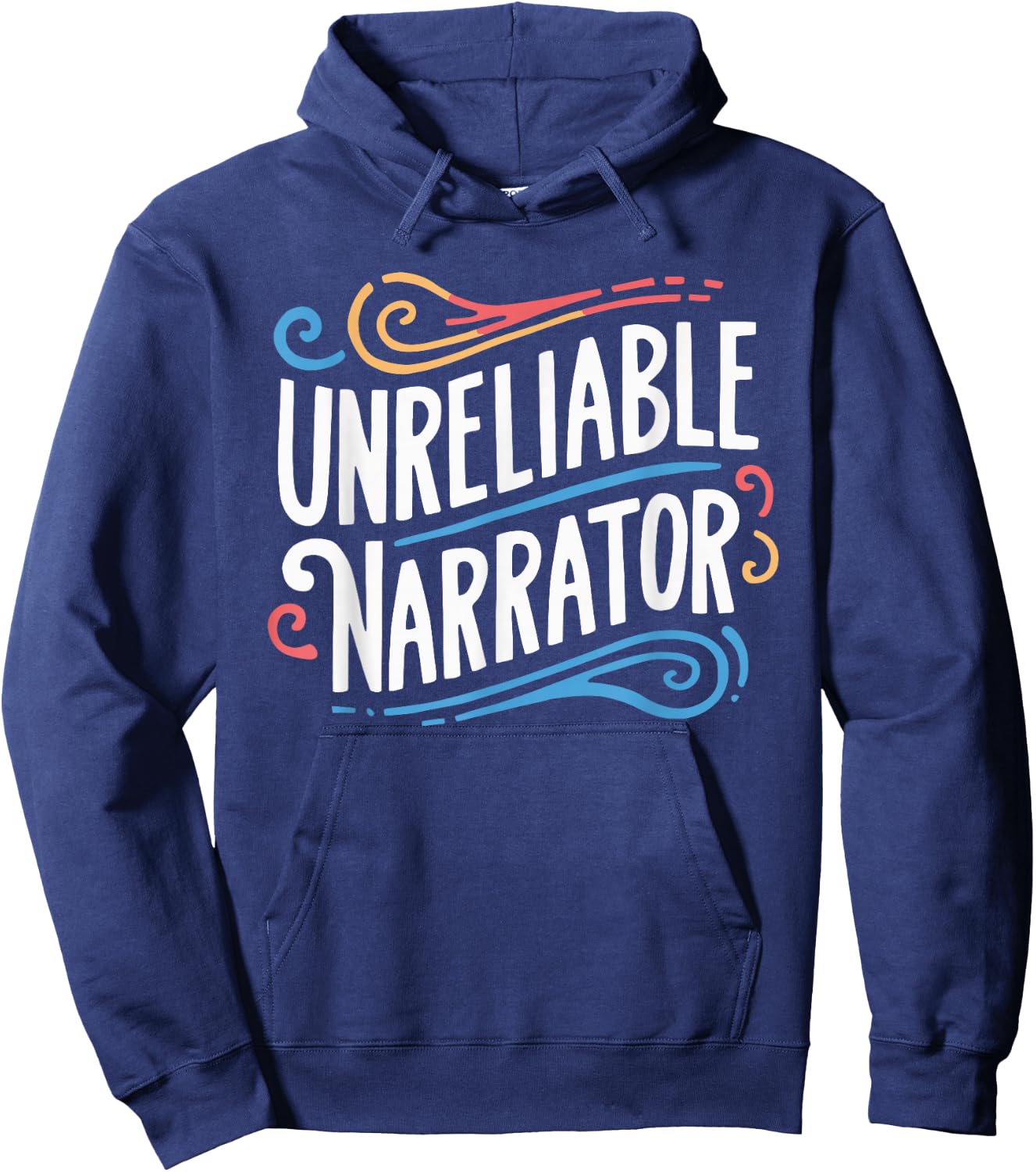 Unreliable Narrator Hoodie - Hoodie | Navy