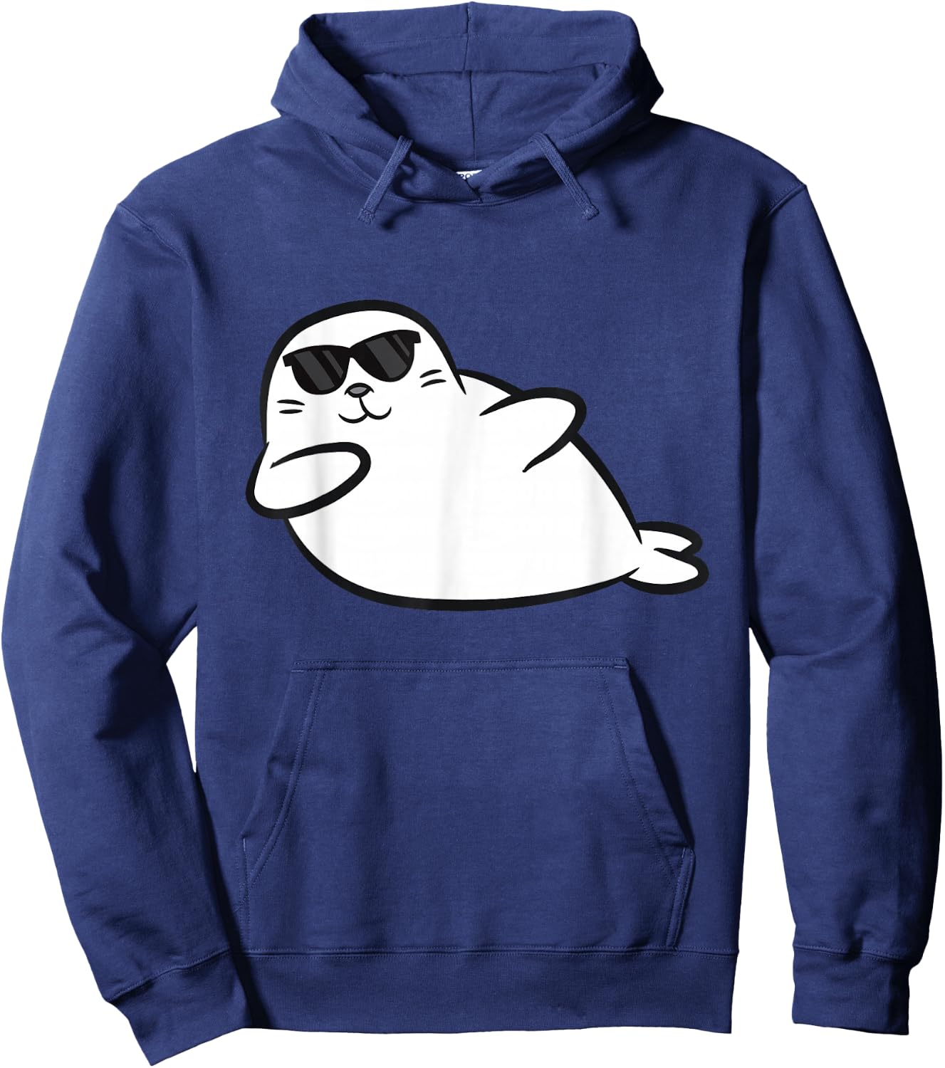 Dabbing Seal Dancing Seal Cute Seals Hoodie - Hoodie | Navy