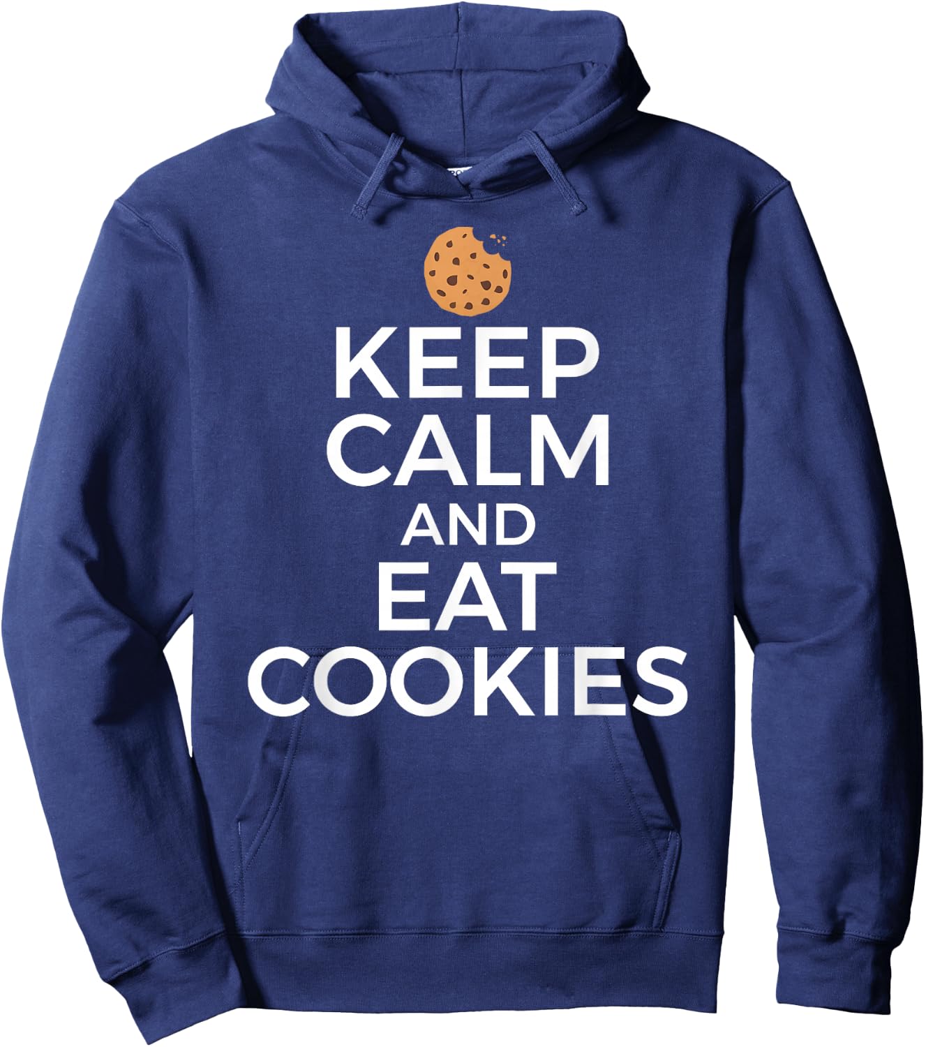 Cookie Lover Baking Keep Calm Eat Cookies Hoodie - Hoodie | Navy