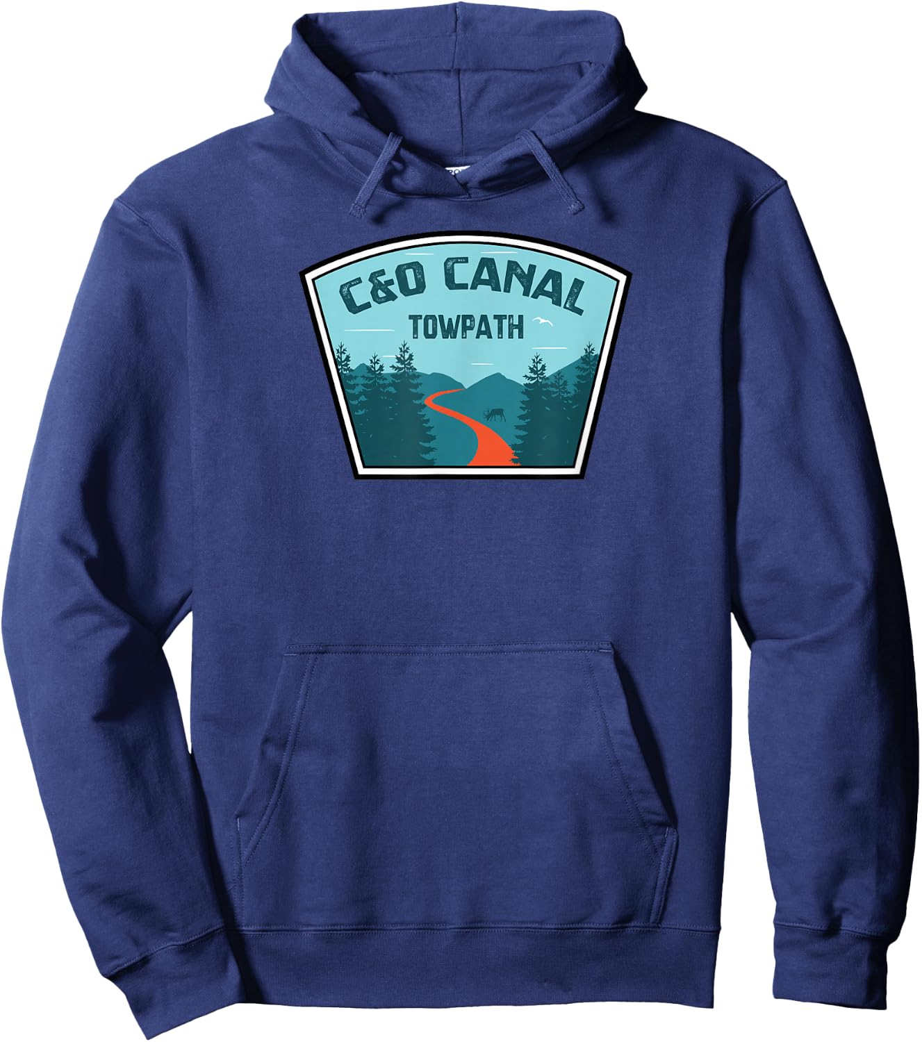 C&O Canal Towpath Hoodie - Hoodie | Navy