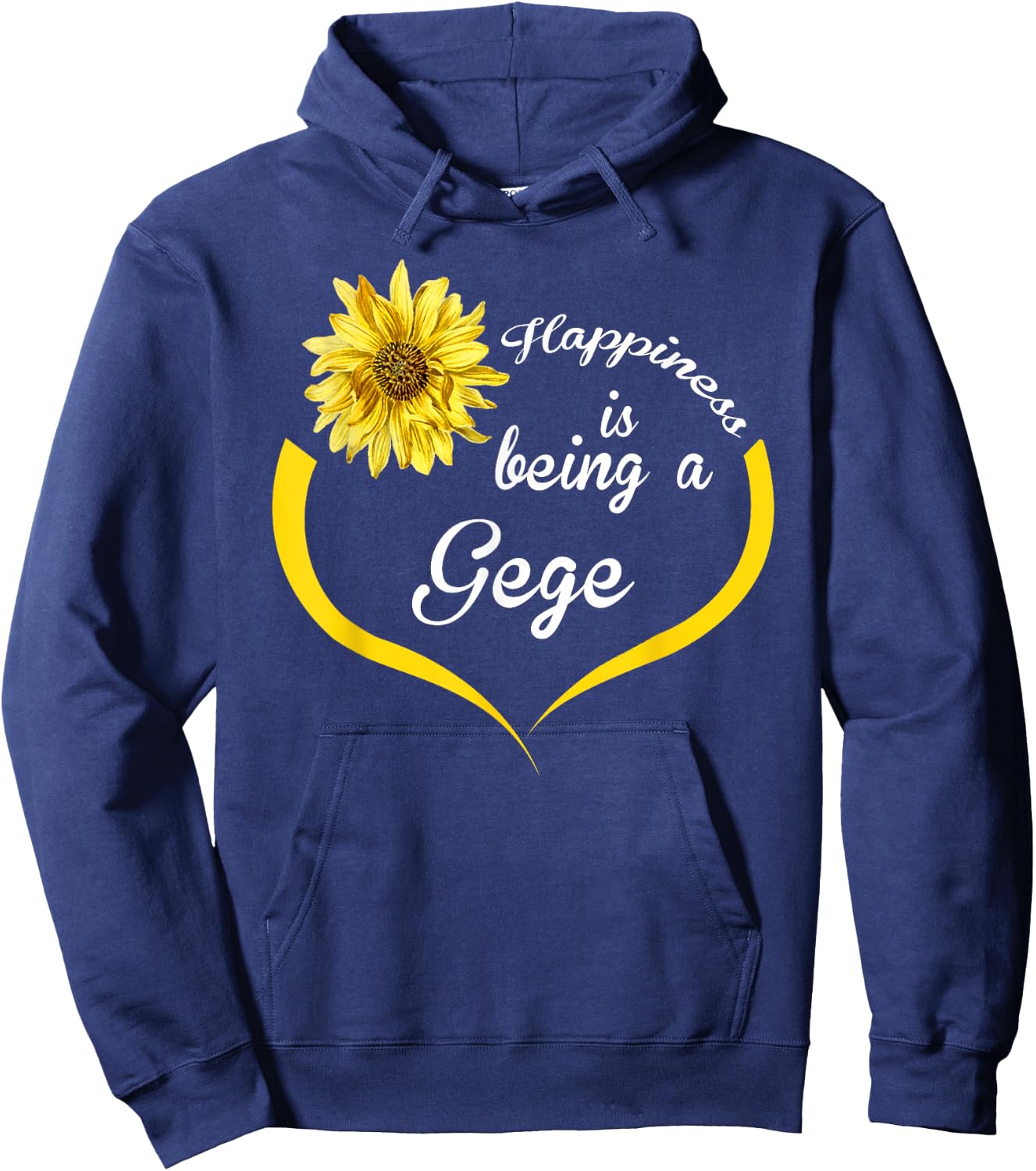 Gege Gift: Happiness Is Being A Gege Hoodie - Hoodie | Navy