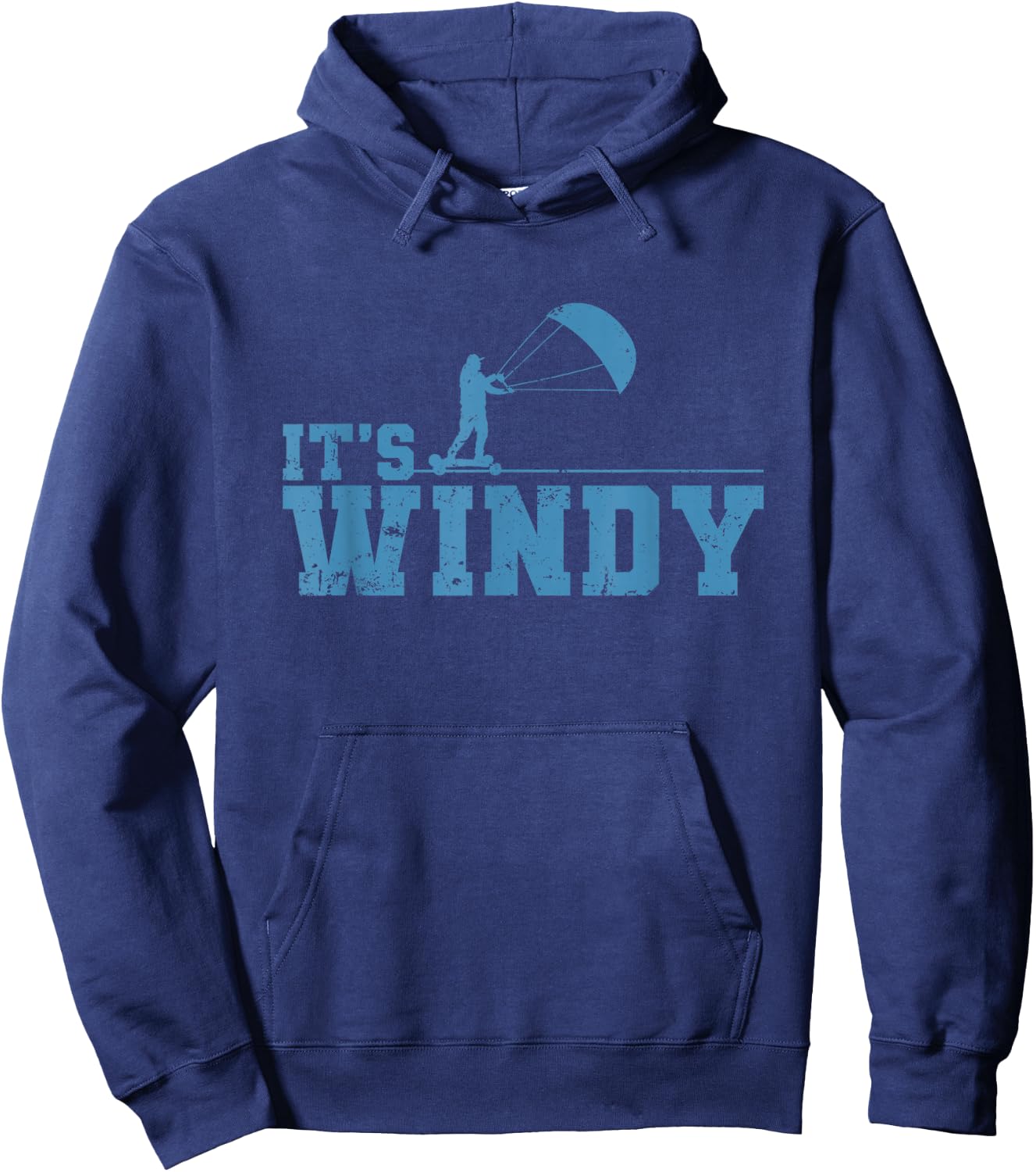 Kitelandboarding It's Windy Outdoors Hoodie - Hoodie | Navy