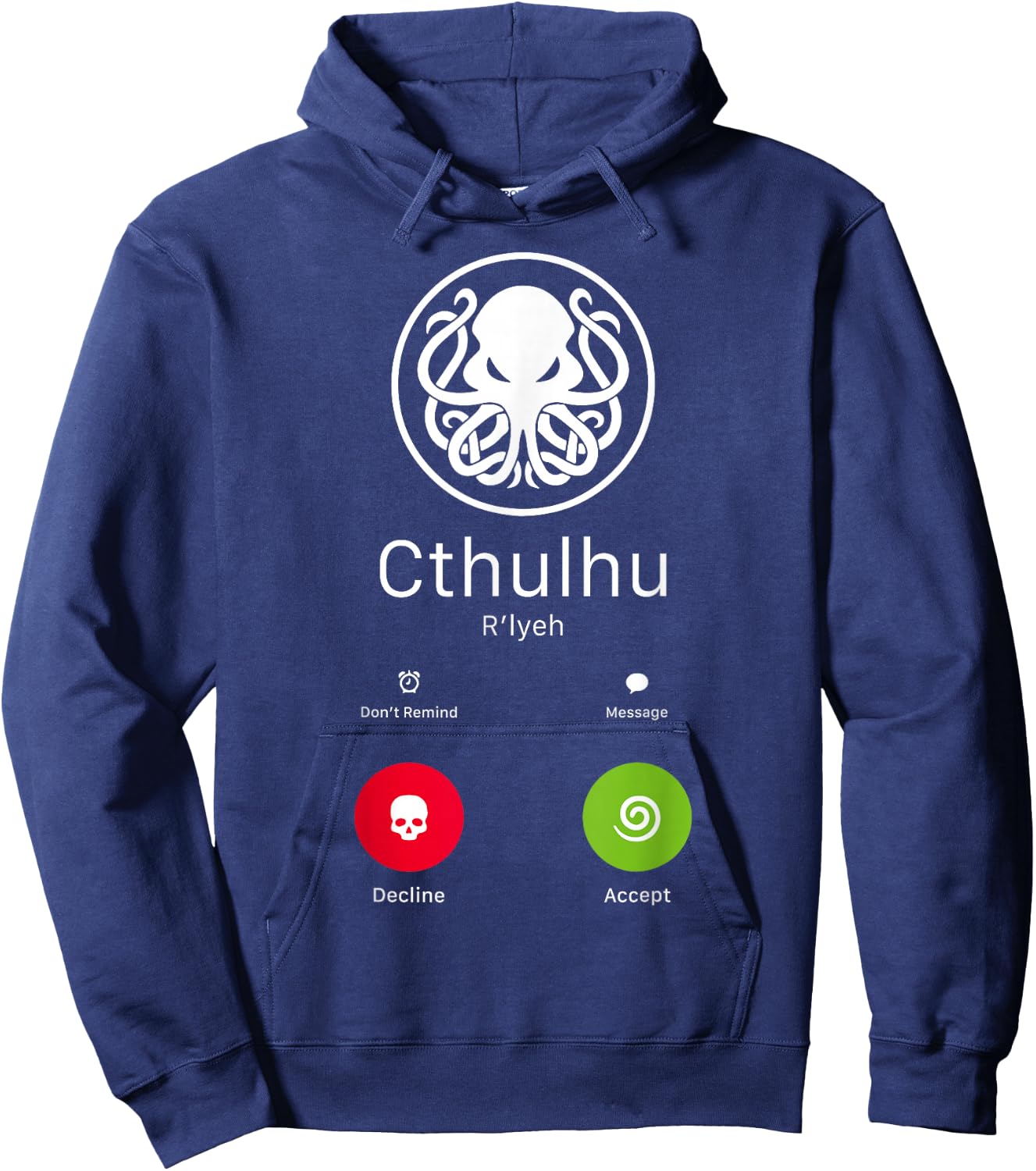 The Call of Cthulhu Hoodie - Hoodie | Navy