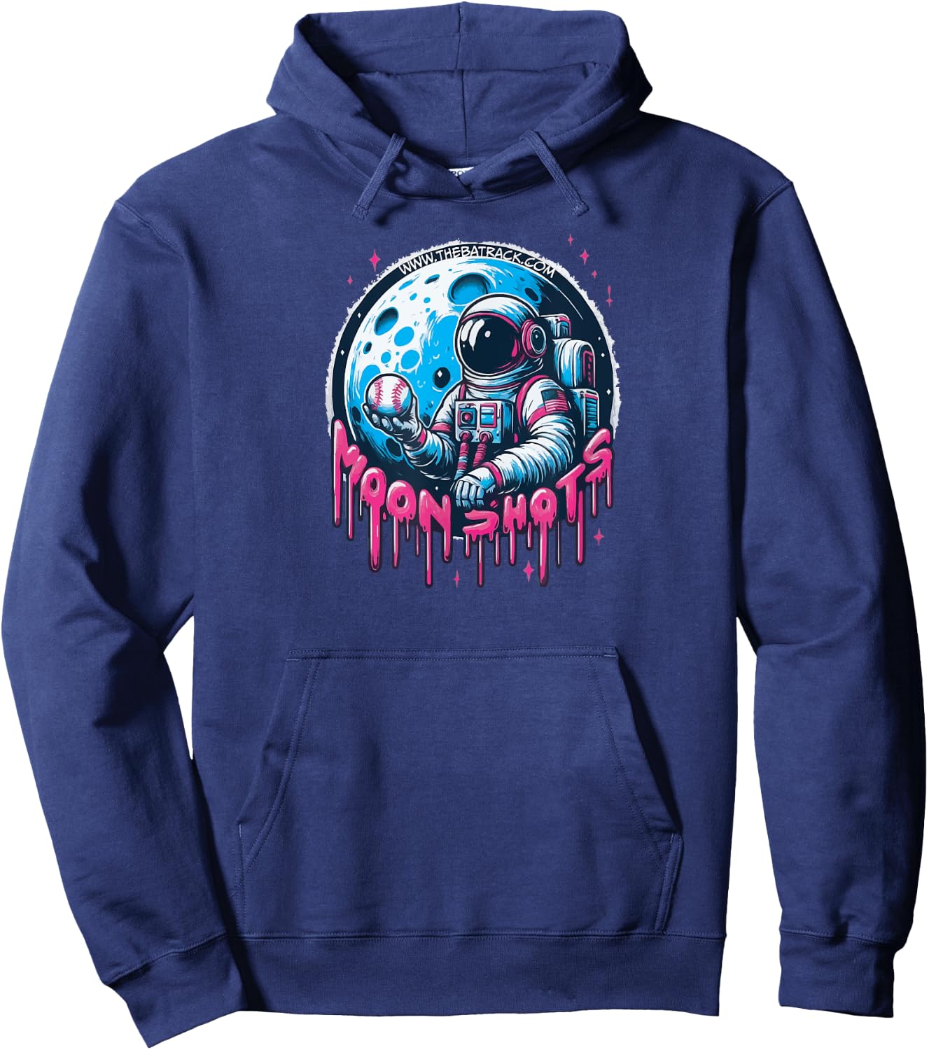 Baseball Moon Shots Hoodie - Hoodie | Navy