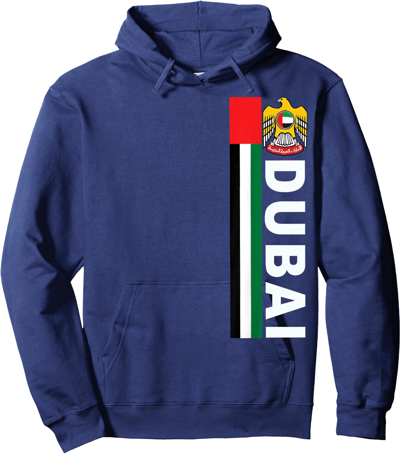 Dubai Sports-Style United Arab Emirates City Hoodie - Hoodie | Navy