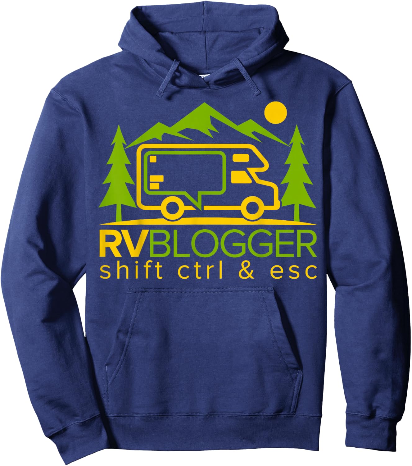 RVBlogger Logo Hoodie - Hoodie | Navy