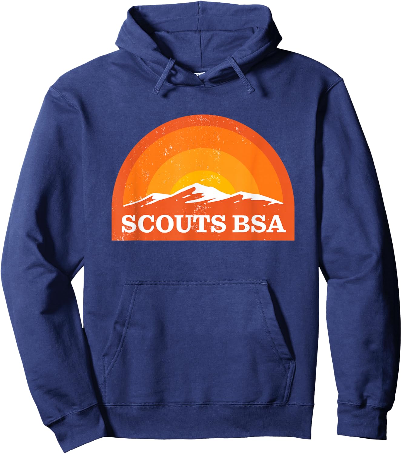 Vintage Scouts BSA Hoodie - Hoodie | Navy