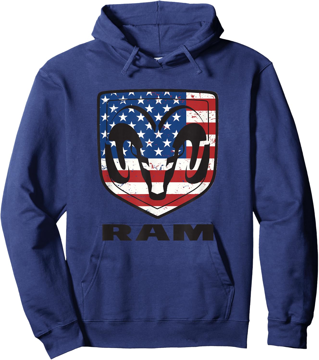 RAM Trucks Shield Flag Hoodie - Hoodie | Navy