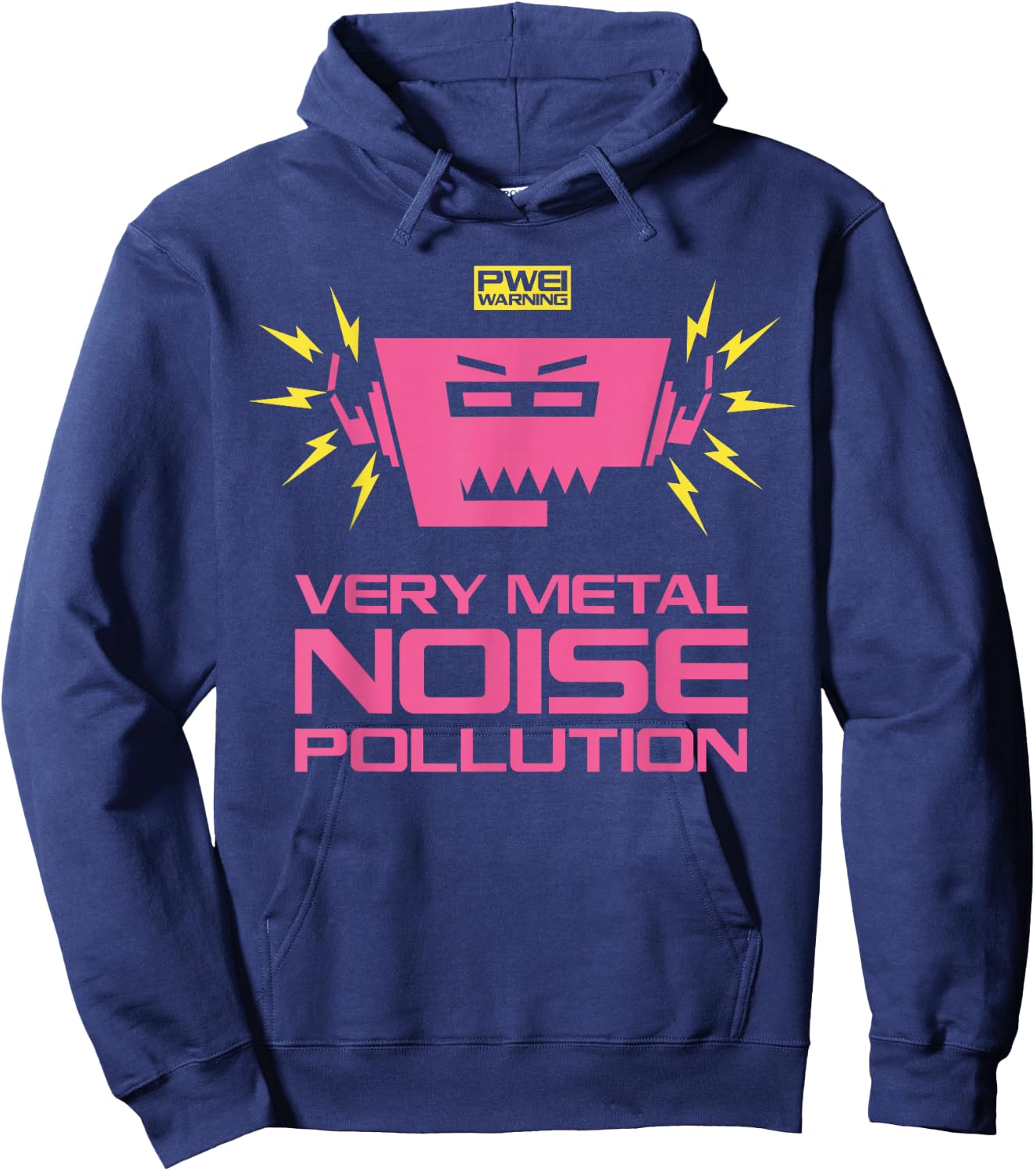 Pop Will Eat Itself Very Metal Hoodie - Hoodie | Navy