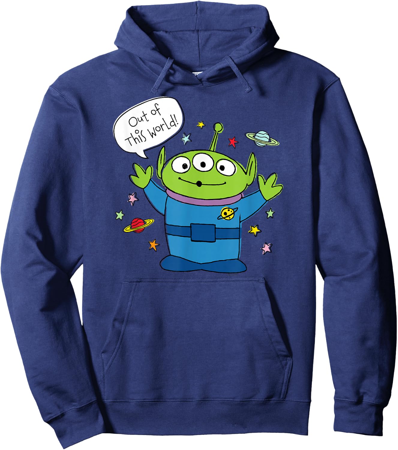 Disney PIXAR Toy Story Aliens Out of this World Hoodie - Hoodie | Navy