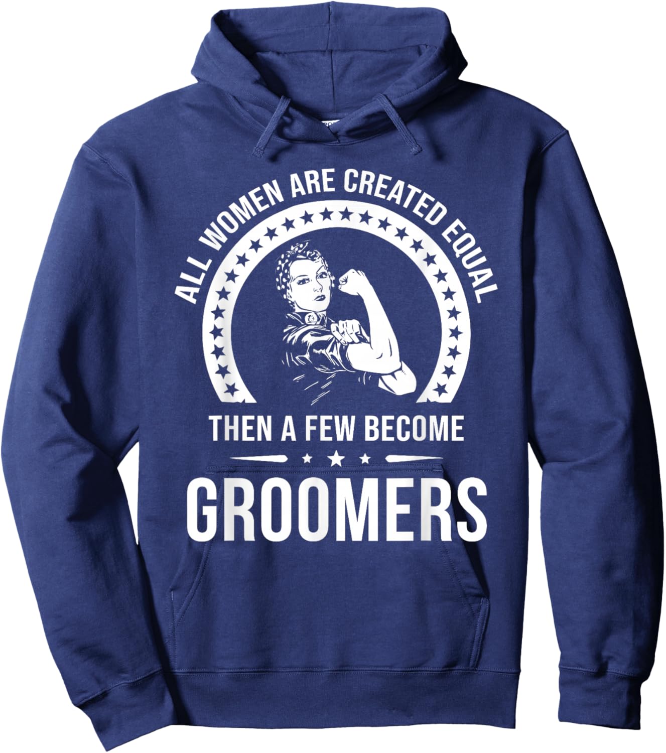 Groomer Shirts | Groomer Hoodie - Hoodie | Navy