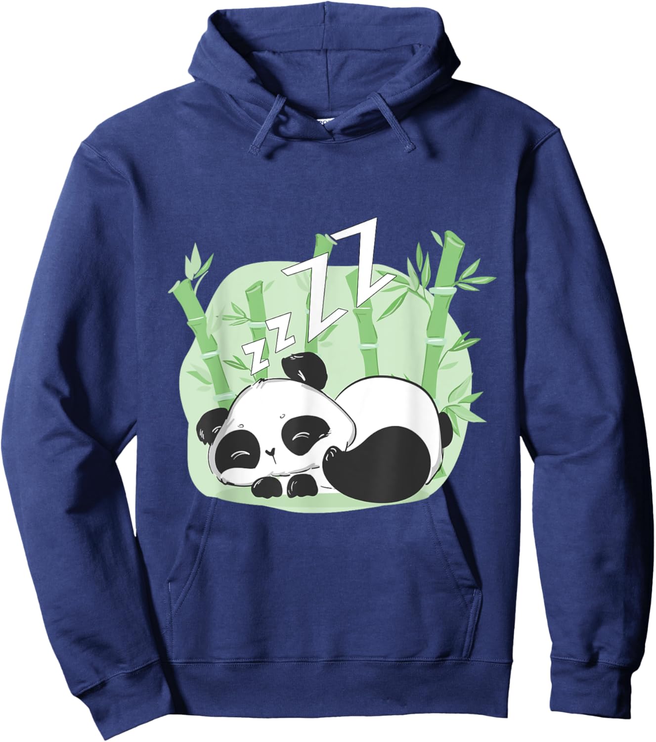 Panda Sleeping Hoodie - Hoodie | Navy