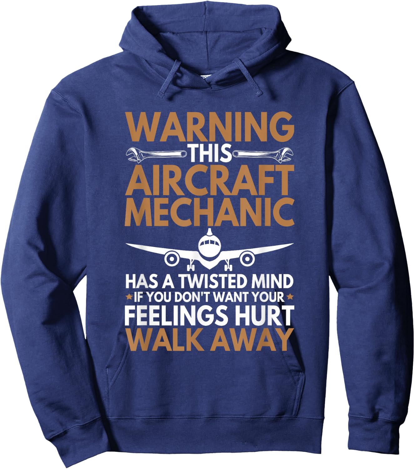Funny Aircraft Mechanic Airplane Mechanic Hoodie - Hoodie | Navy