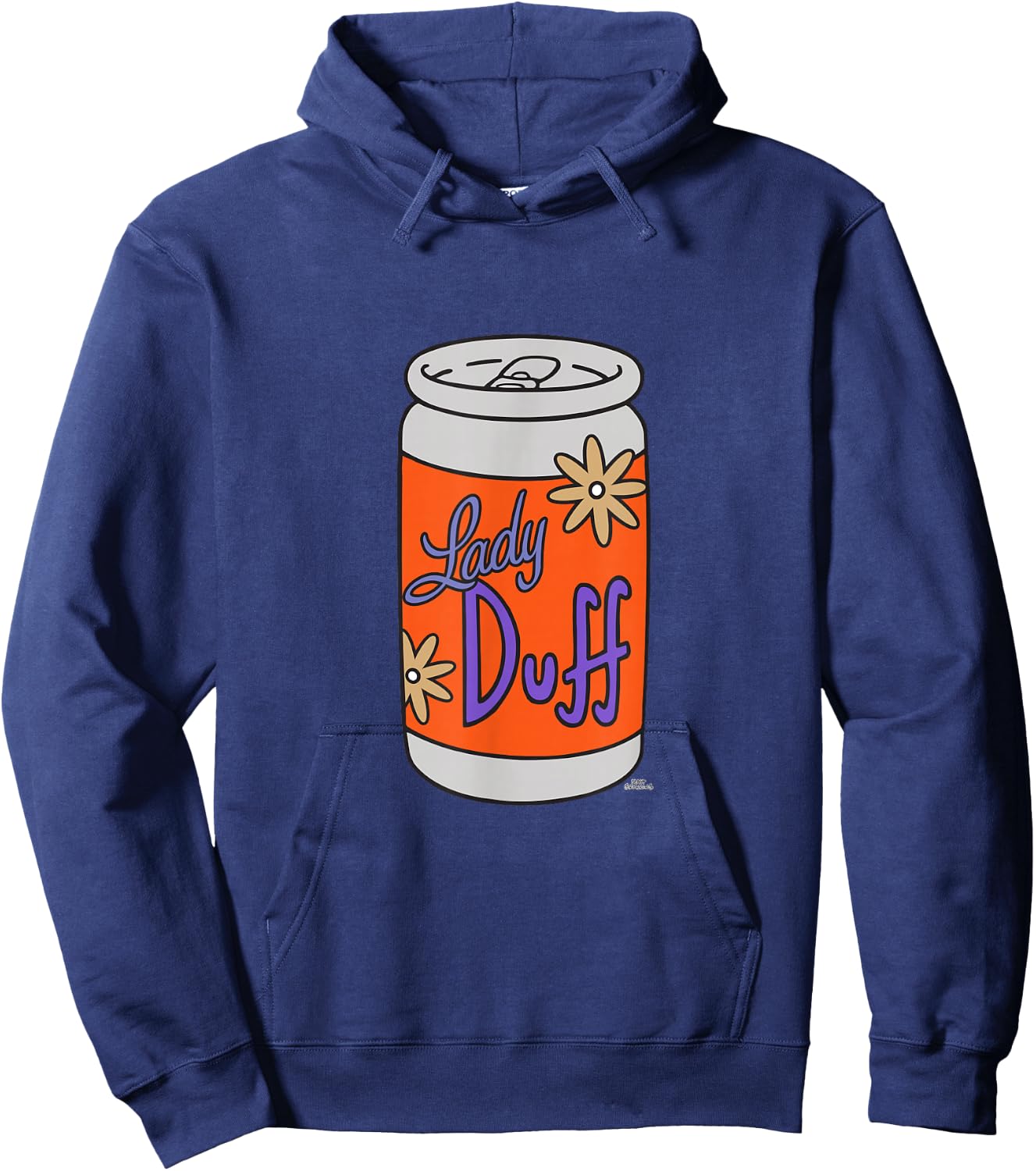 The Simpsons Lady Duff Beer Hoodie - Hoodie | Navy