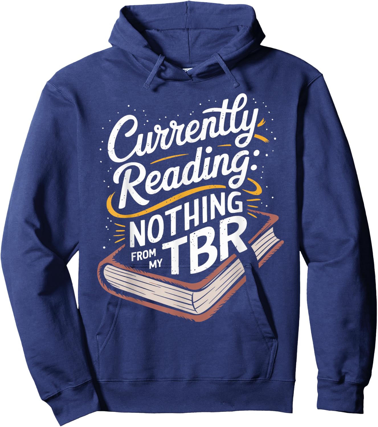 Funny To Be Read Bookworm Book Lover TBR Hoodie - Hoodie | Navy