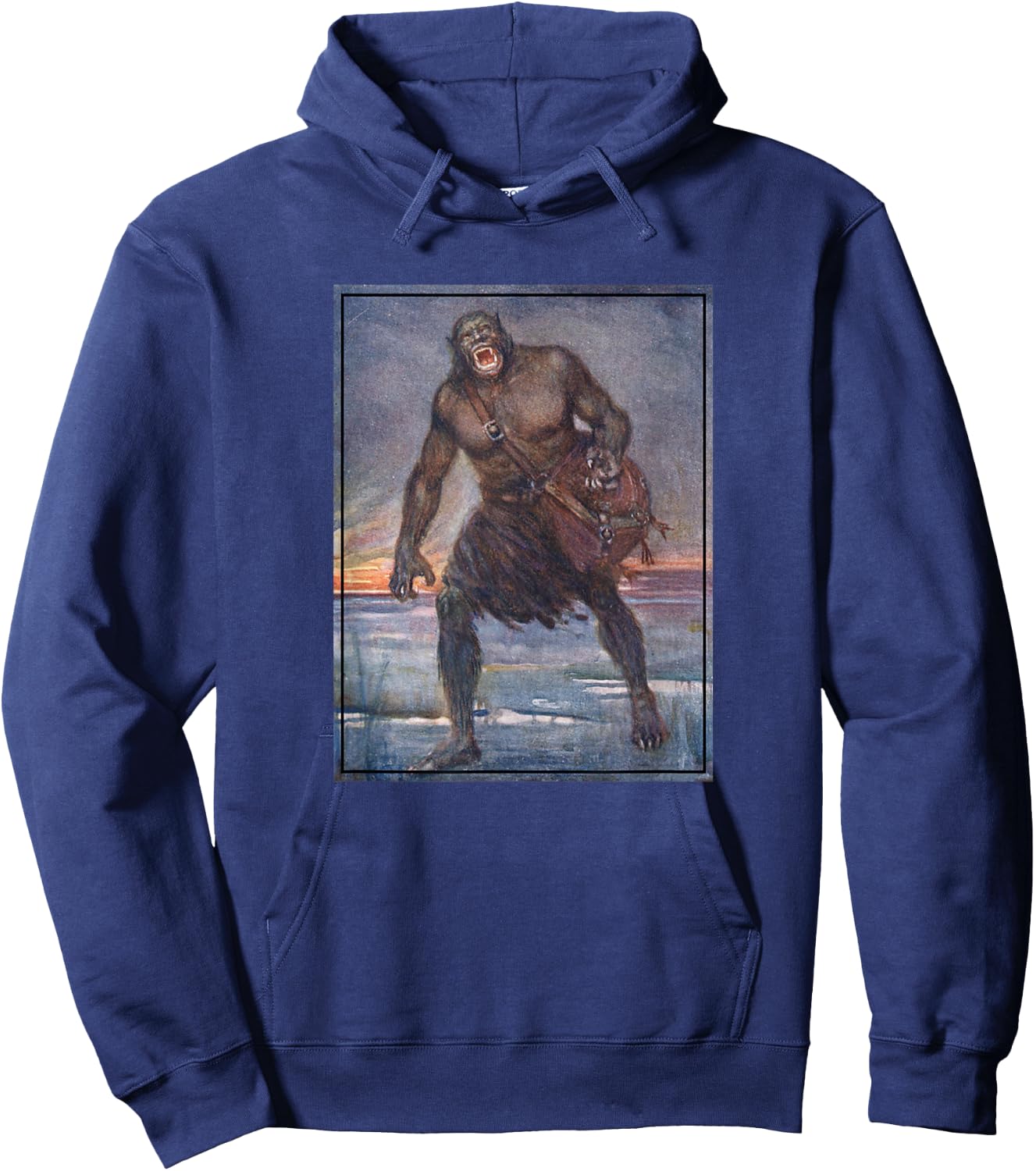 Grendel The Monster (1910) Hoodie - Hoodie | Navy