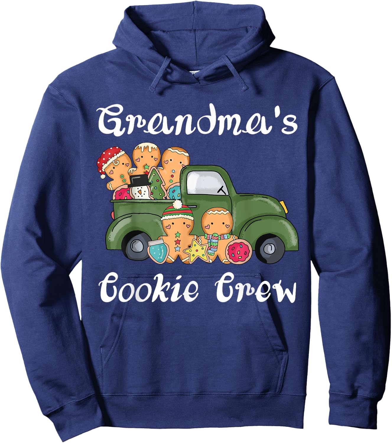 Grandma's Cookie Crew Hoodie - Hoodie | Navy
