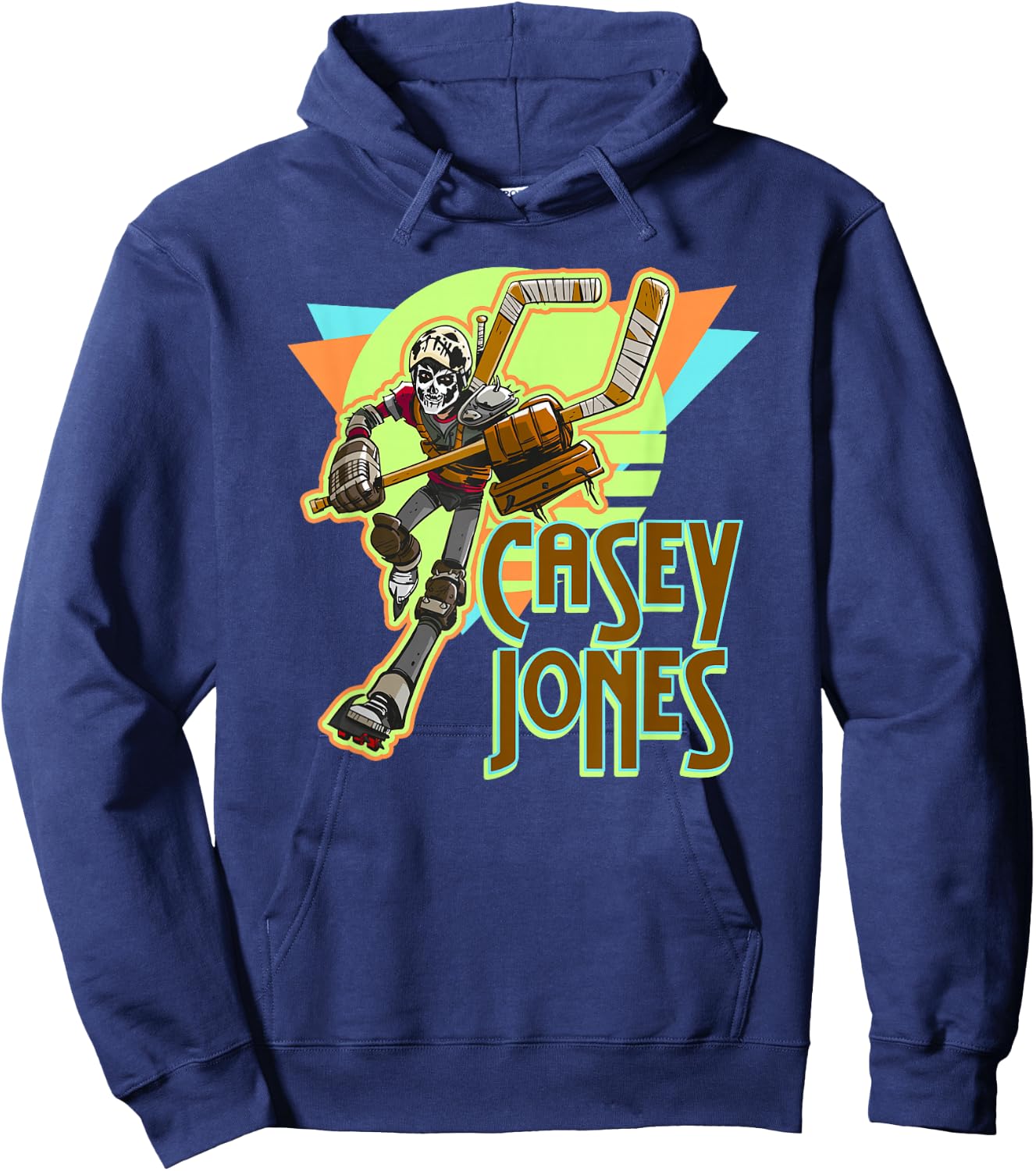 Casey Jones - Retro Style Hoodie - Hoodie | Navy