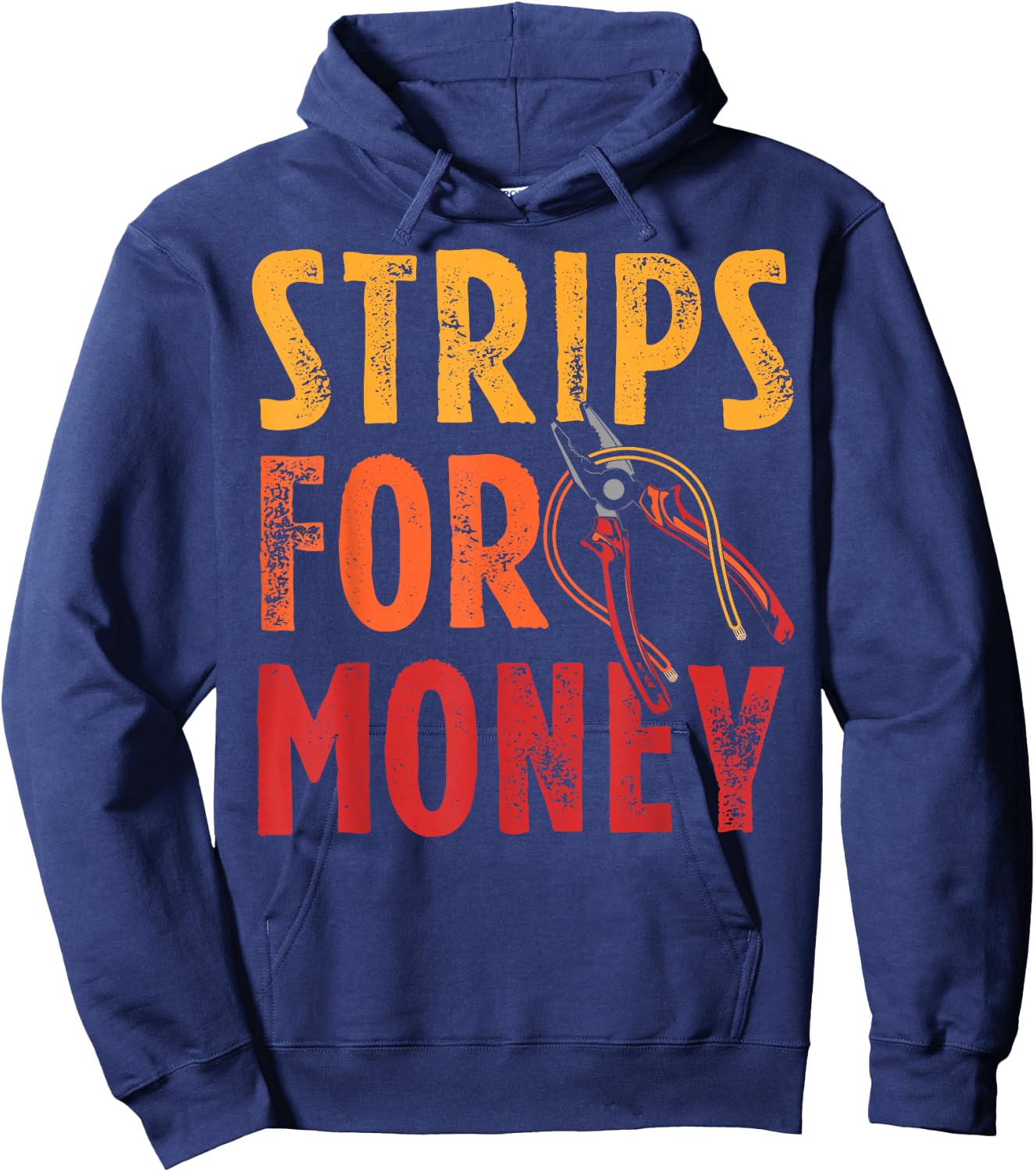 Powerline Electrical Father’s Day Electricians Hoodie - Hoodie | Navy