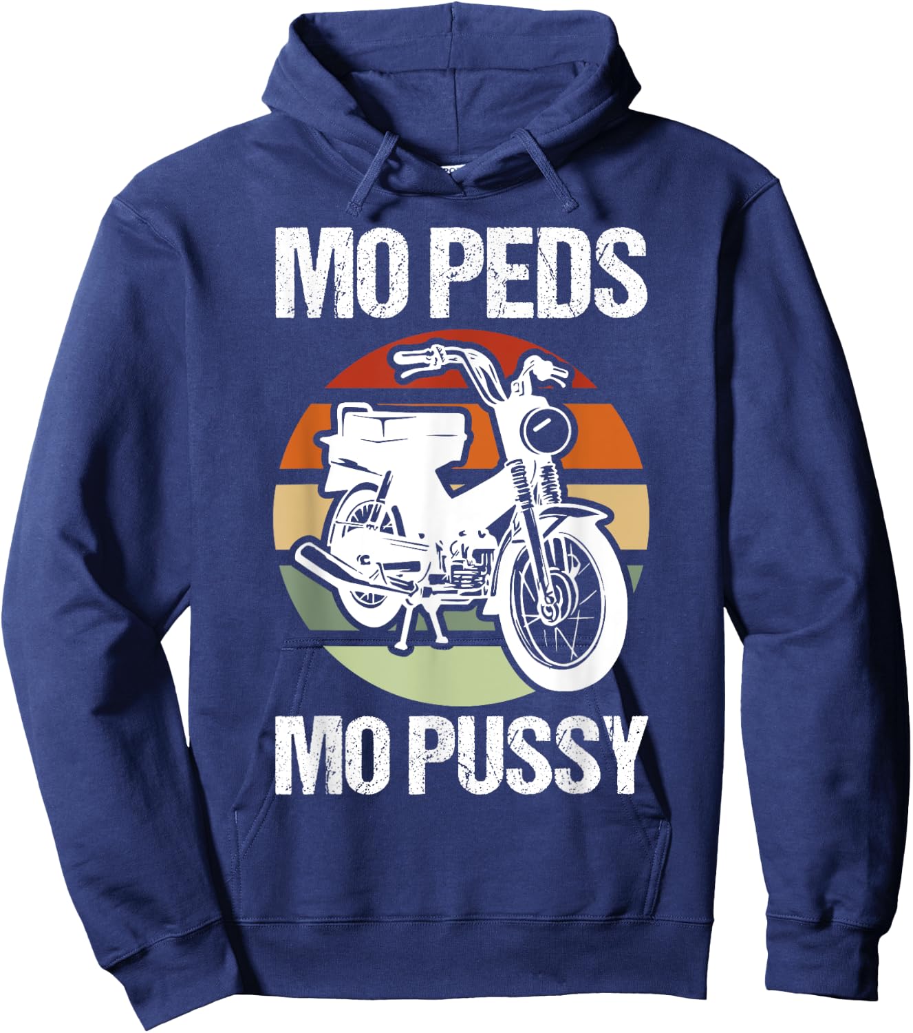 Moped Mopussy - Mo Peds Mo Pussy Hoodie - Hoodie | Navy