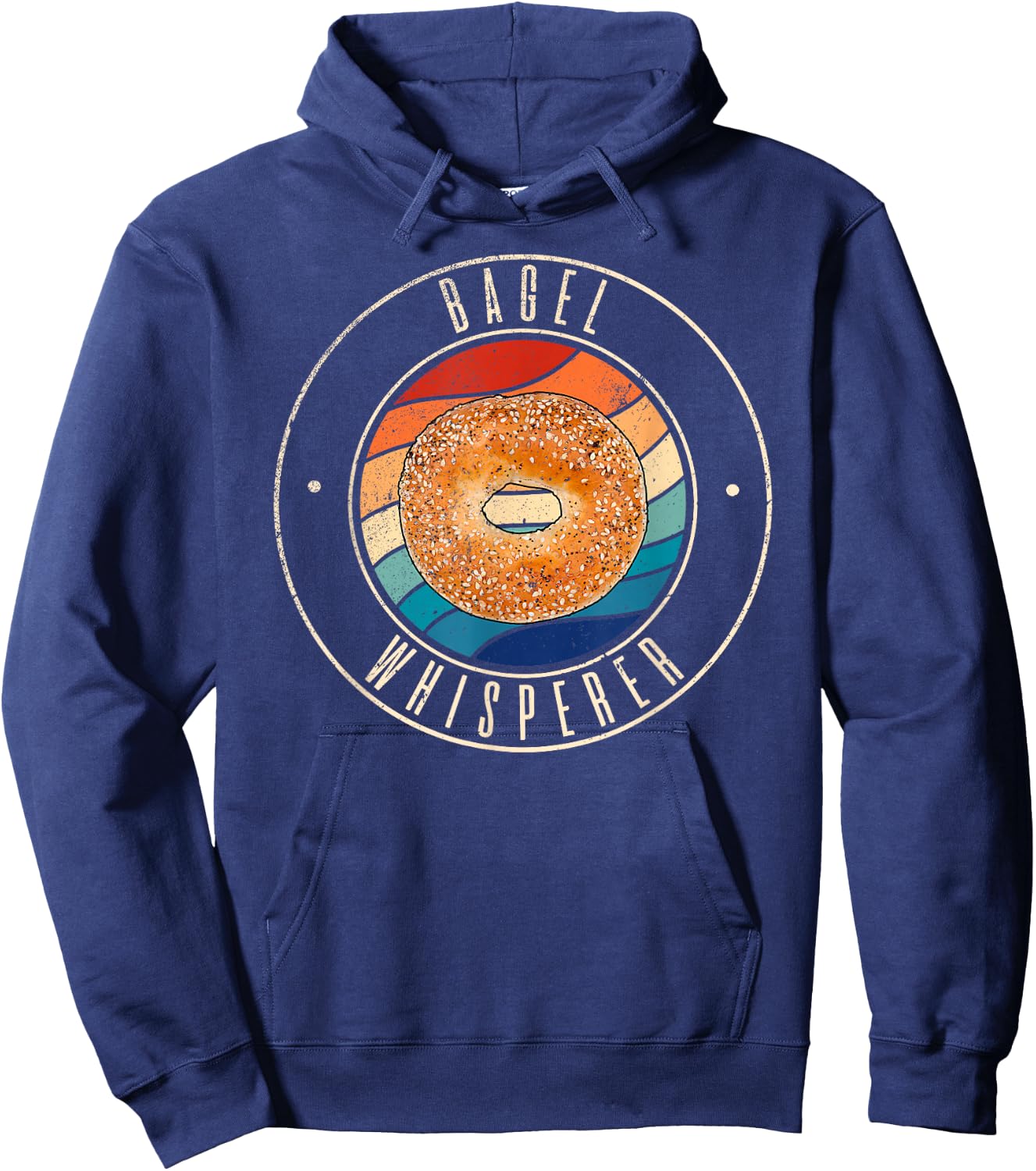 Bagel Whisperer Hoodie - Hoodie | Navy