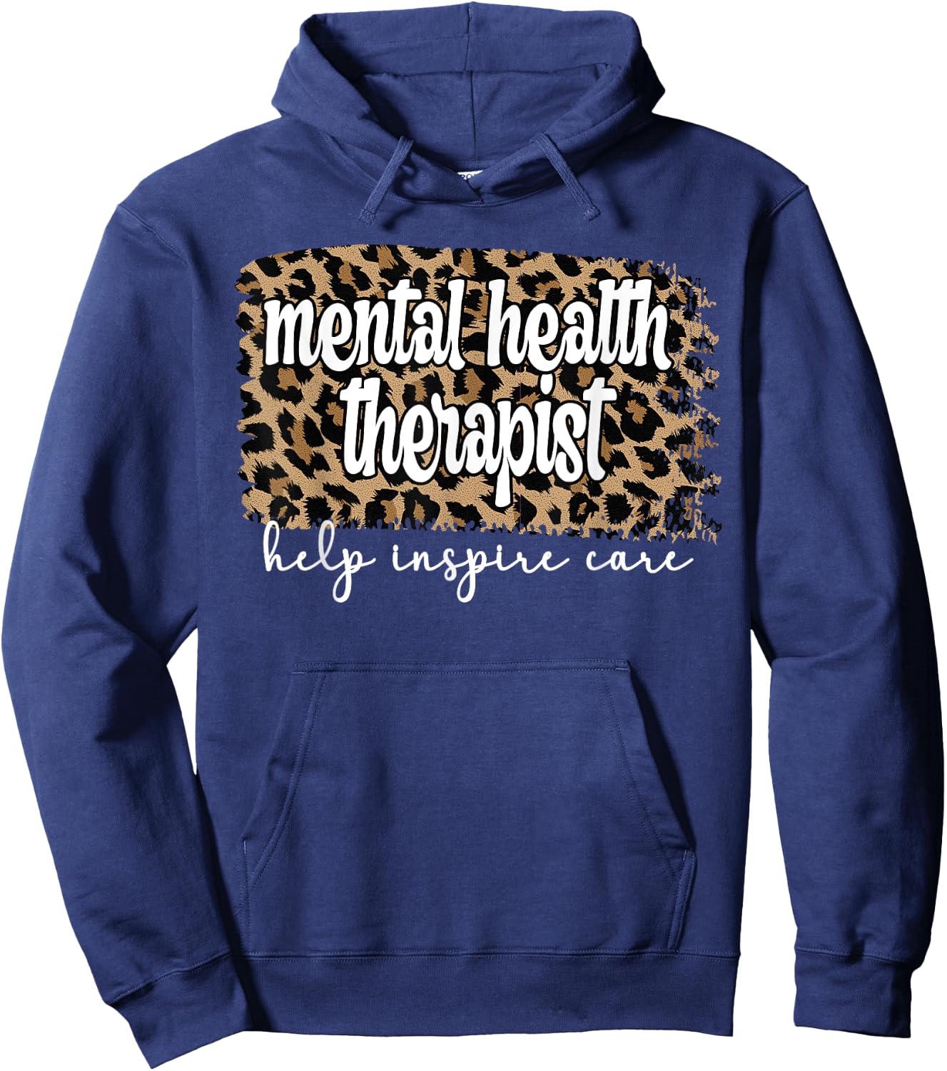 Mental Health Therapist Mental Health Therapy Hoodie - Hoodie | Navy