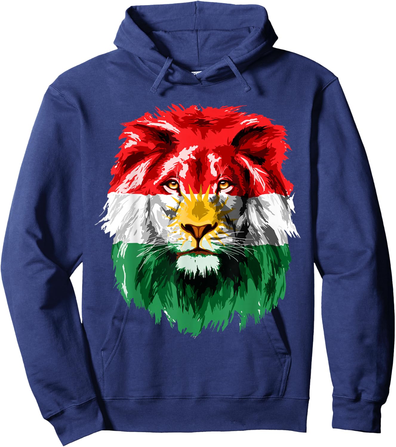 Kurdistan Flag Kurdish Kurds Lion Kurd Flag Hoodie - Hoodie | Navy