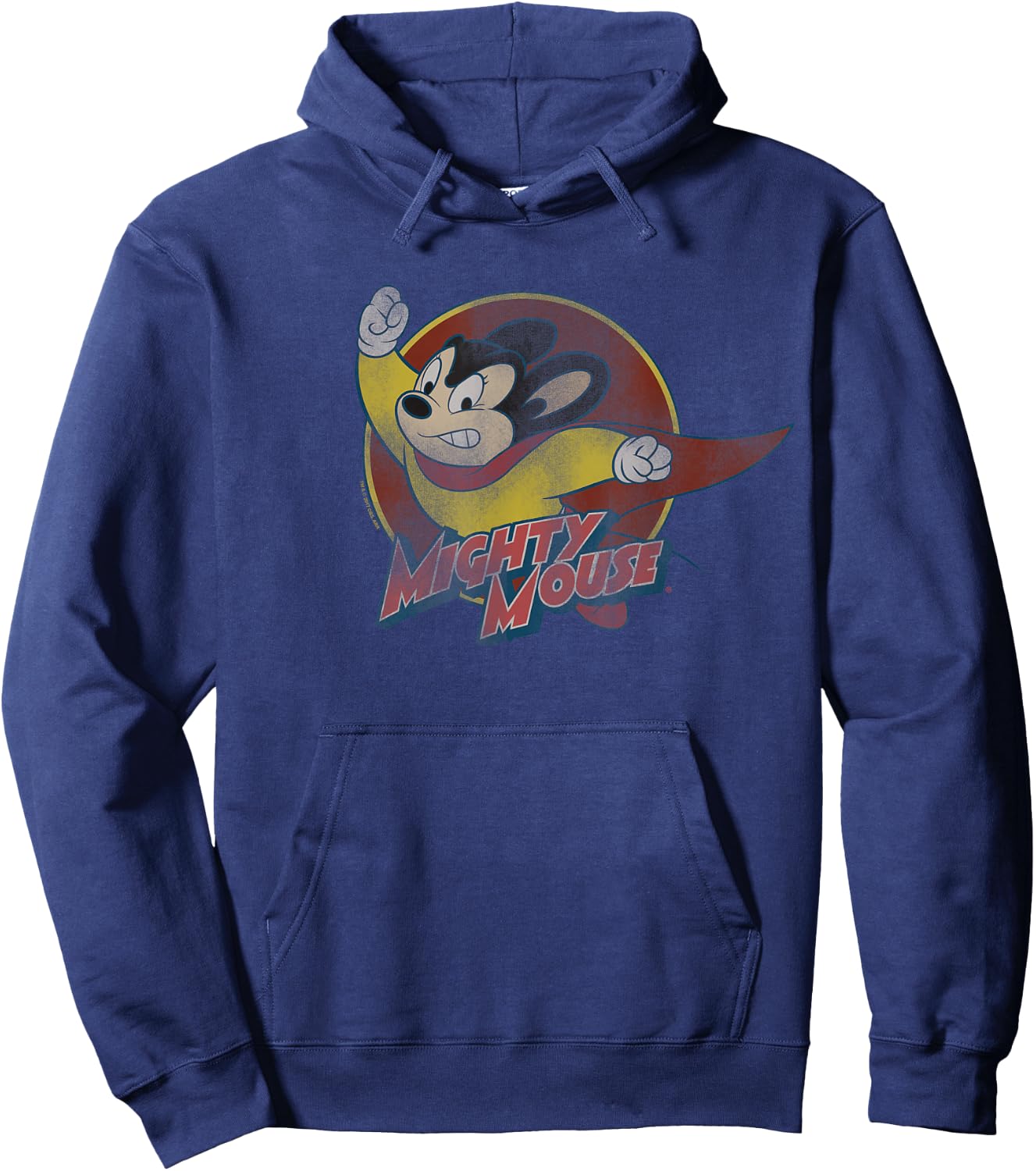 Mighty Mouse to The Rescue Hoodie - Hoodie | Navy