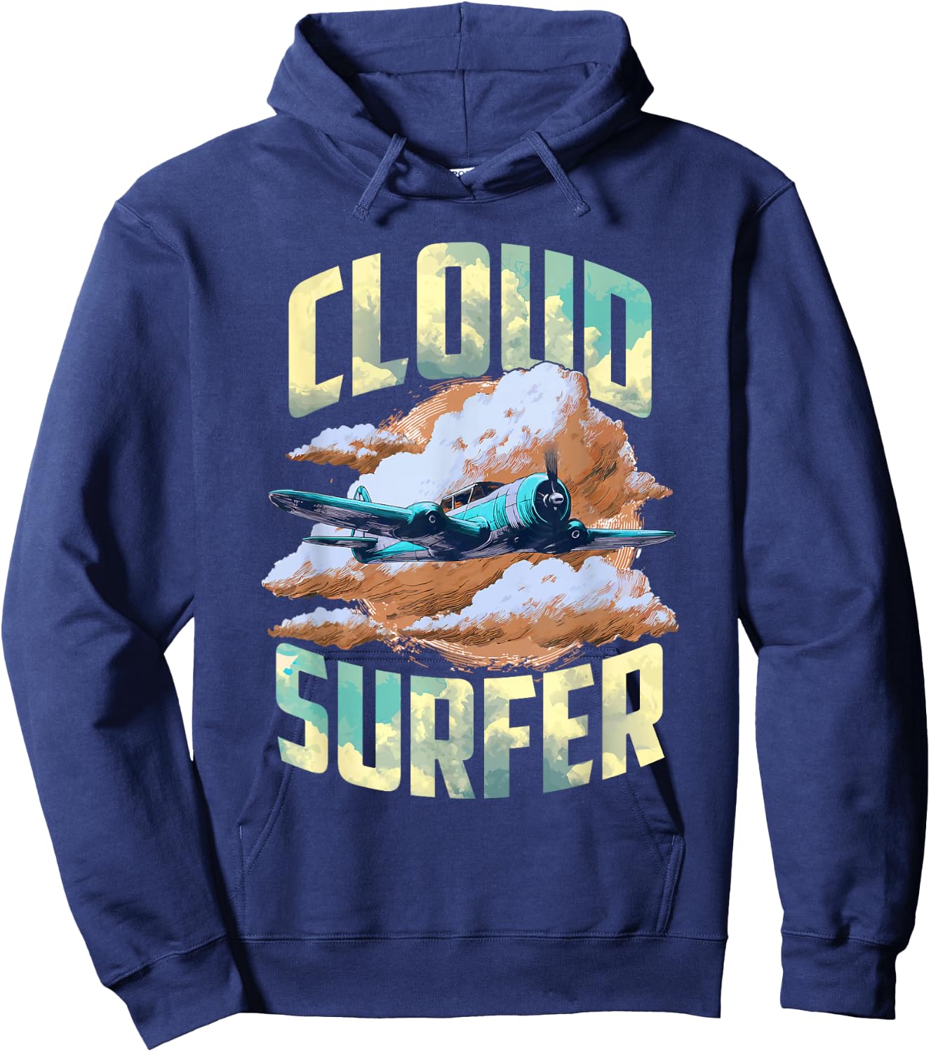 Cloud Surfer Hoodie - Hoodie | Navy
